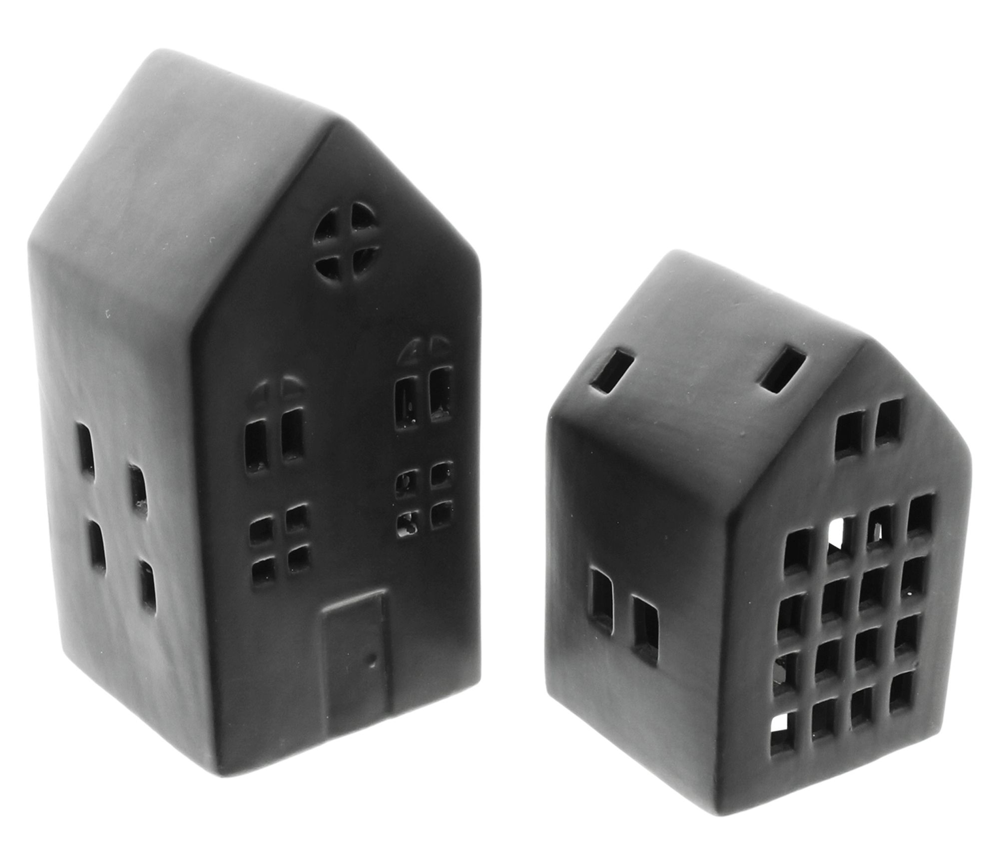 LED-Haus "Black", 2er Set im Frank Flechtwaren Online Shop für Ostern kaufen LED-Haus "Black", 2er Set im Frank Flechtwaren Online Shop für Ostern kaufen