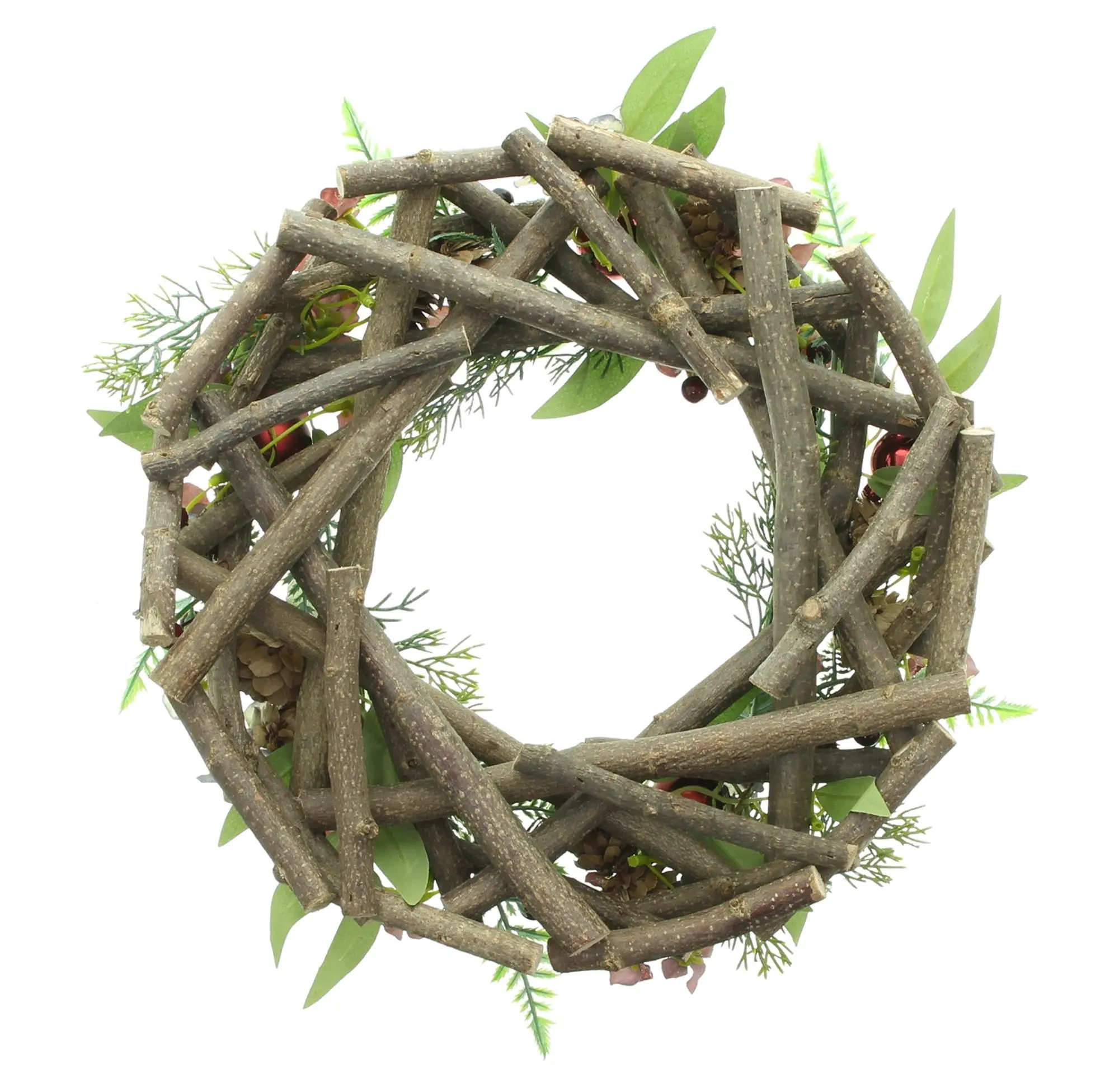 Kranz "Winter Blossom"  im Frank Flechtwaren Online Shop für Weihnachtliche Kränze kaufen