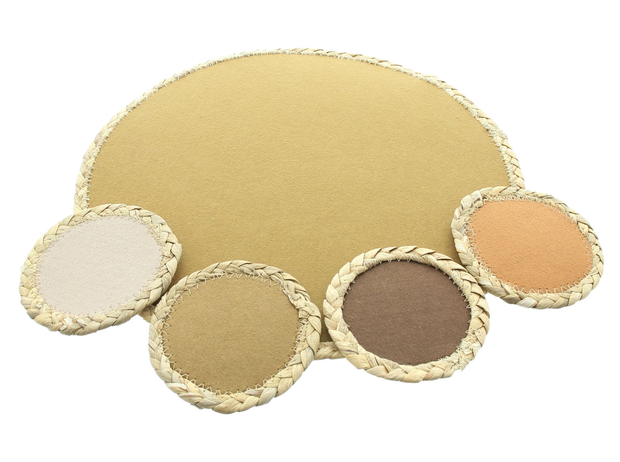 Platzset "Naturfarben", 8tlg. im Frank Flechtwaren Online Shop für Herbst kaufen Platzset "Naturfarben", 8tlg. im Frank Flechtwaren Online Shop für Herbst kaufen
