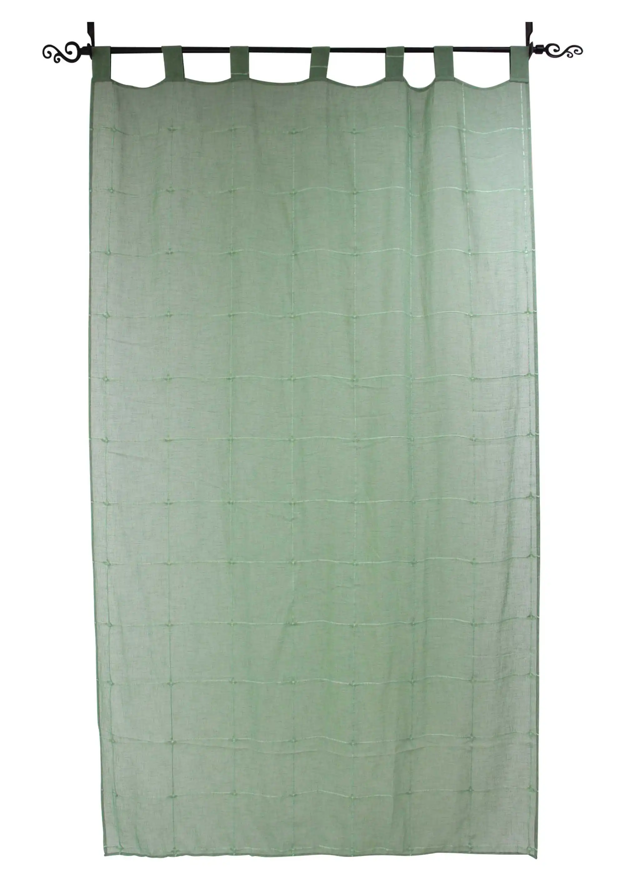 Vorhang "Green Square" im Frank Flechtwaren Online Shop für Vorhänge kaufen Vorhang "Green Square" im Frank Flechtwaren Online Shop für Vorhänge kaufen