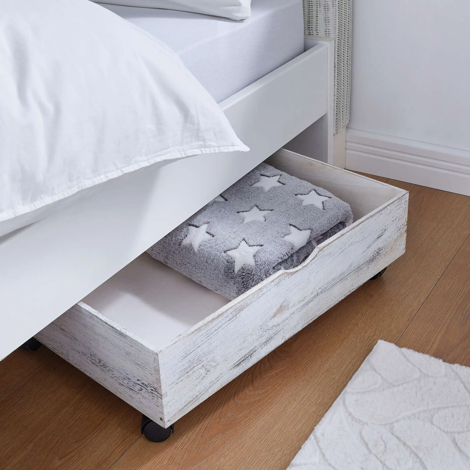 Bettschublade "Shabby"  im Frank Flechtwaren Online Shop kaufen