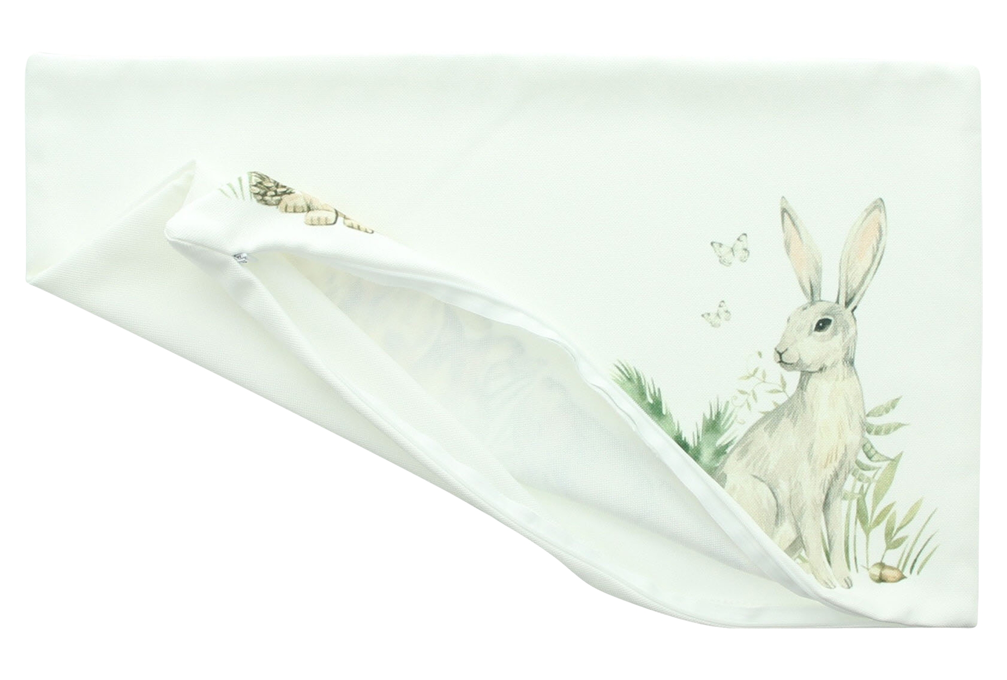 Kissenhülle "Hasenhorde"  im Frank Flechtwaren Online Shop für Kissen &amp; Kissenhüllen kaufen