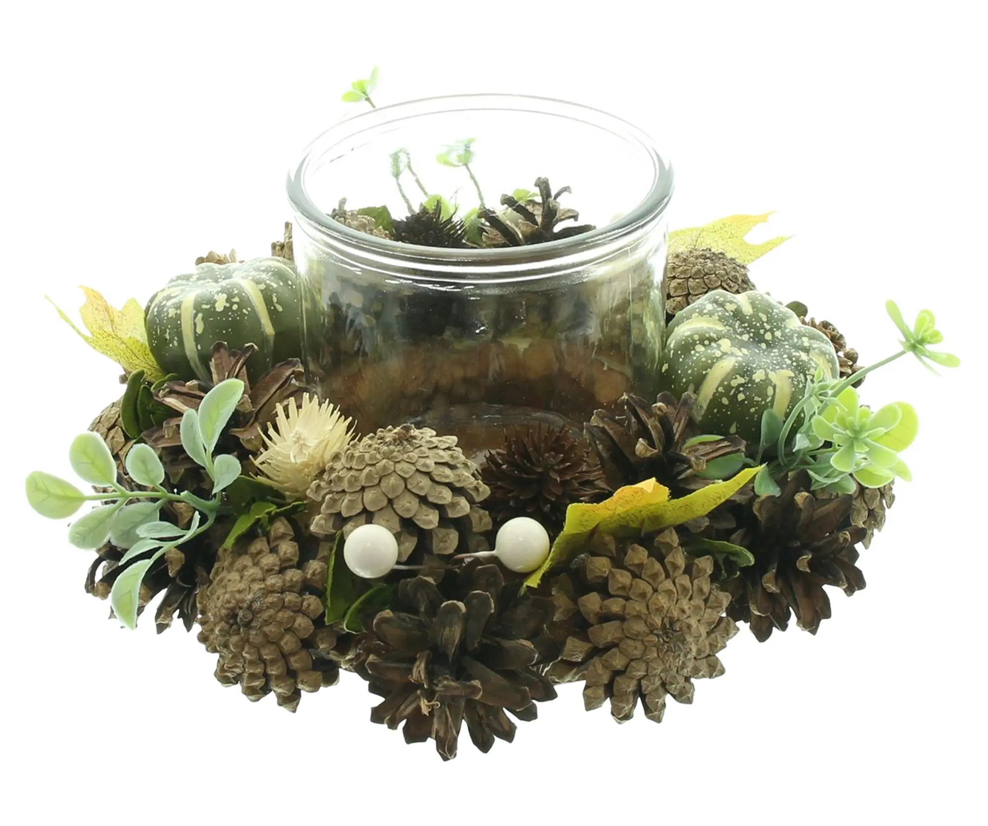 Windlicht "Herbst-Harmonie"  im Frank Flechtwaren Online Shop für Waldspaziergang kaufen