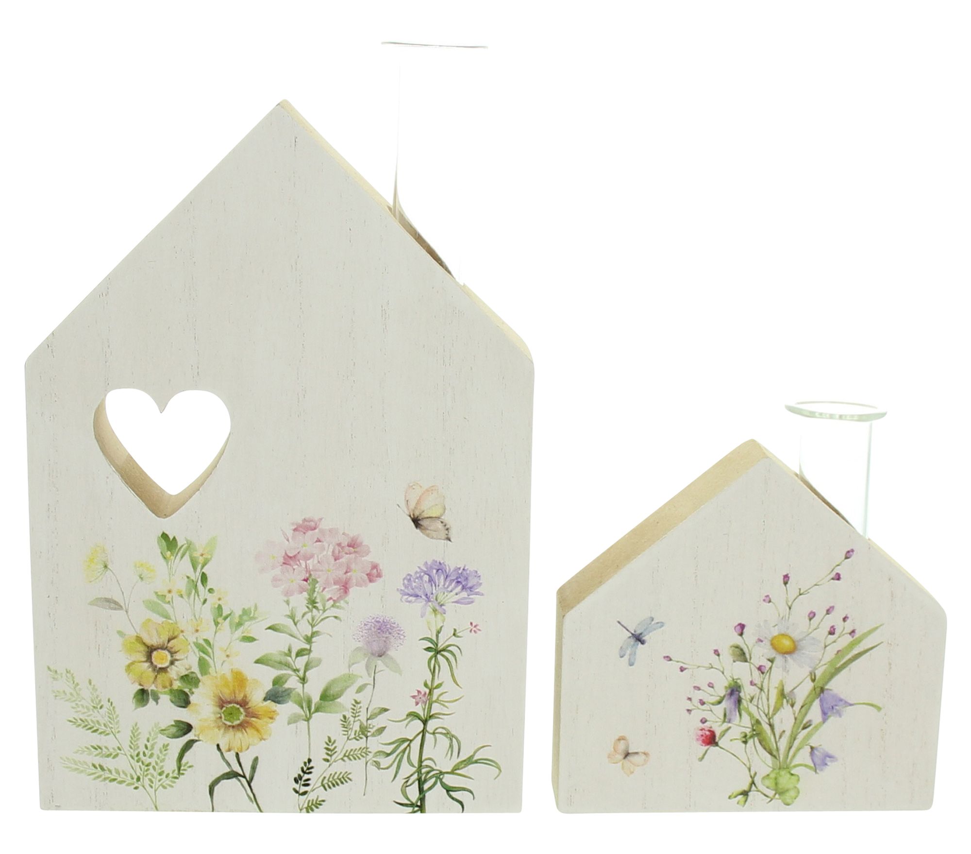 Haus mit Vase "Blumenwiese", 2er Set im Frank Flechtwaren Online Shop für Ostern kaufen Haus mit Vase "Blumenwiese", 2er Set im Frank Flechtwaren Online Shop für Ostern kaufen
