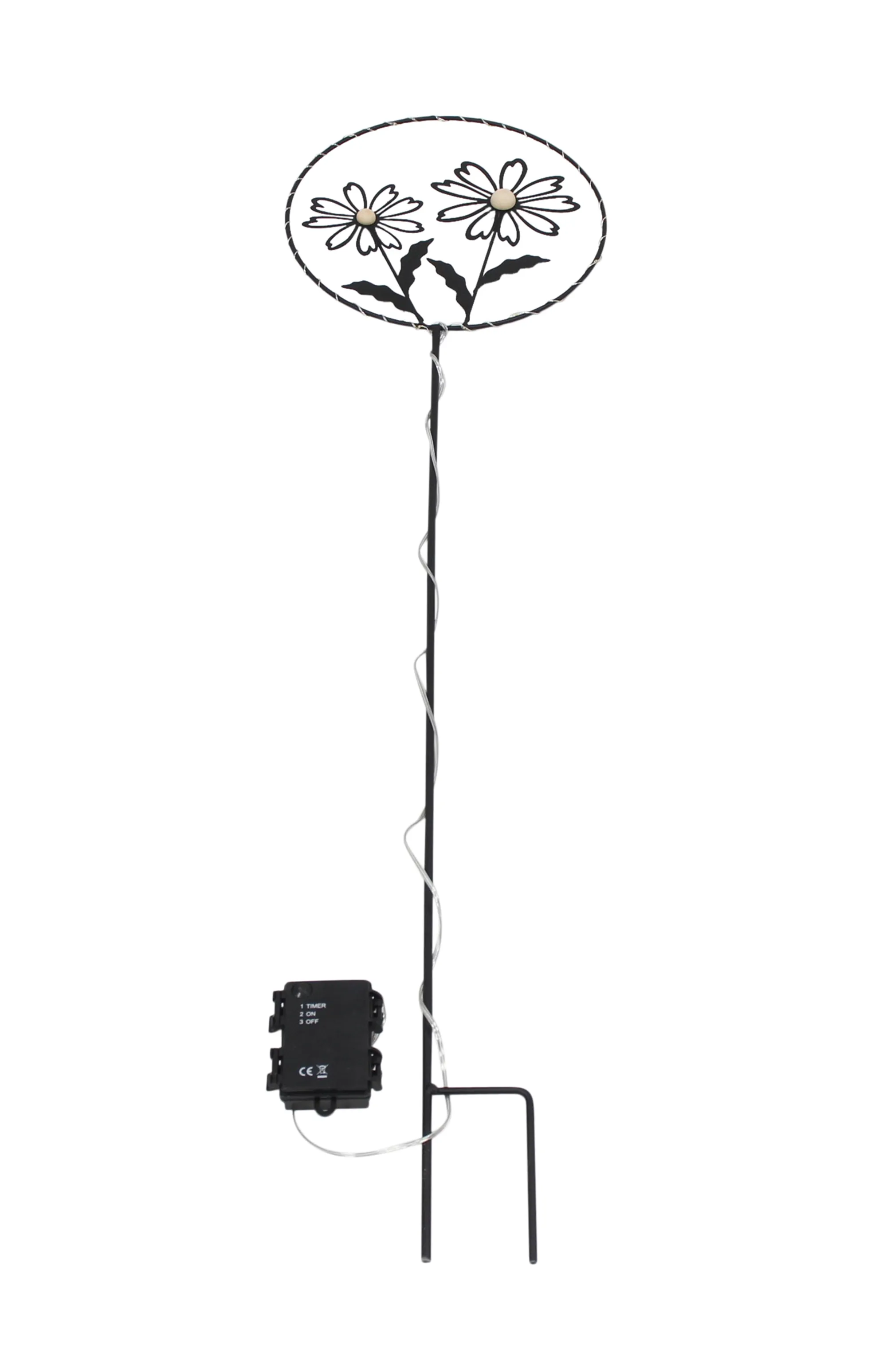 LED-Gartenstecker "Blumen"  im Frank Flechtwaren Online Shop für LED-Beleuchtung kaufen