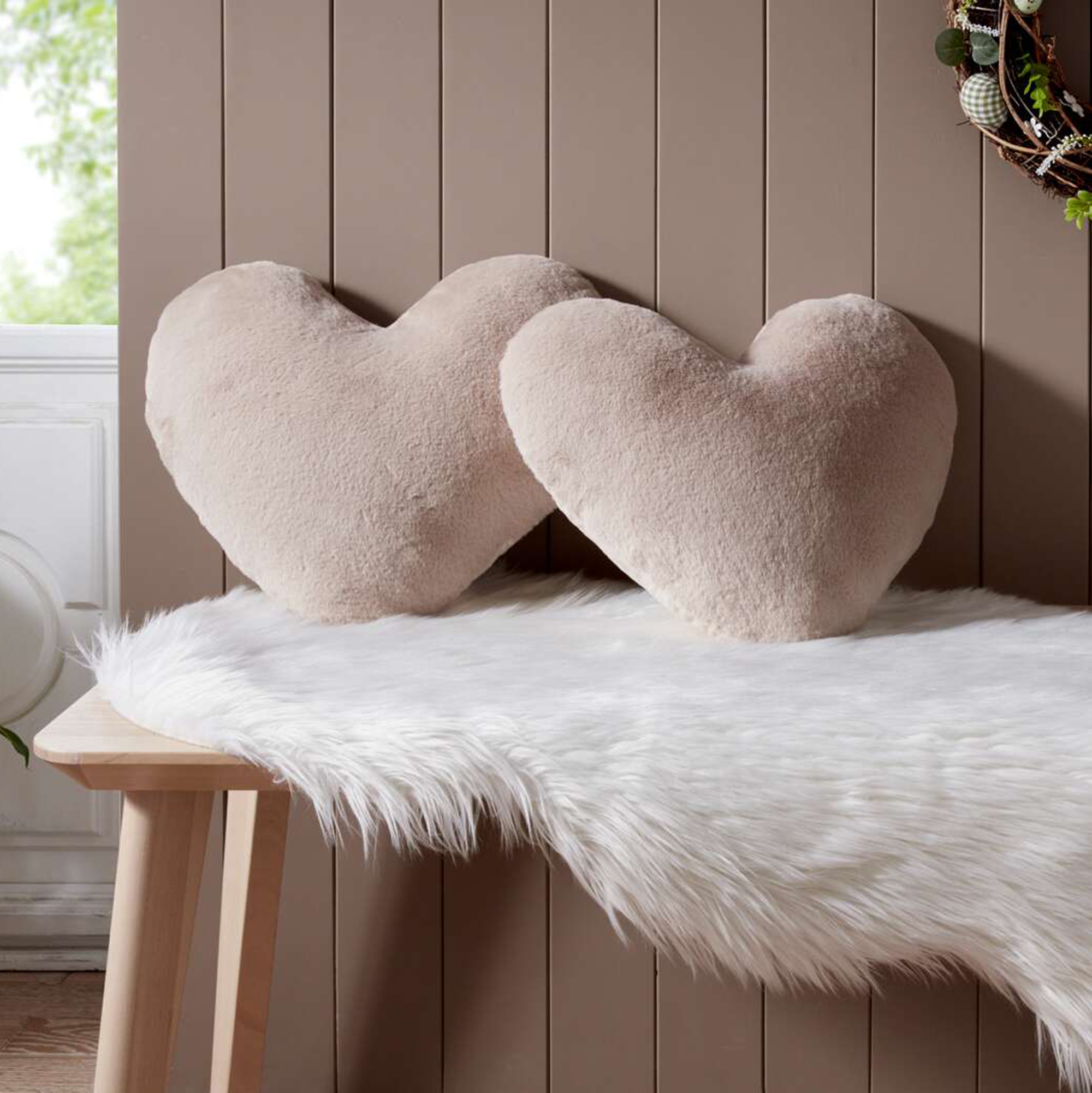 Kuschelkissen "Herz"  im Frank Flechtwaren Online Shop kaufen