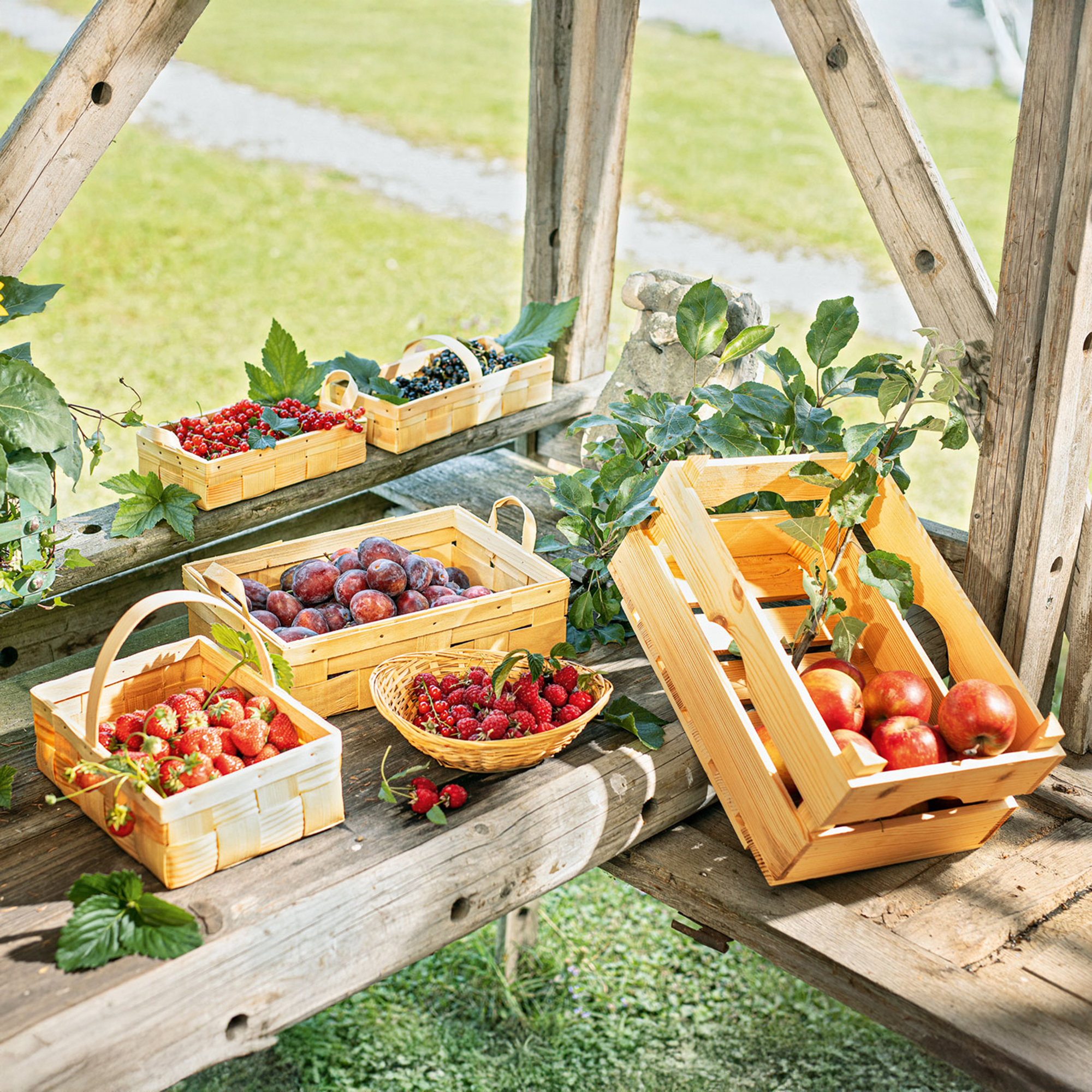 Bügelkorb "Natur"  im Frank Flechtwaren Online Shop kaufen