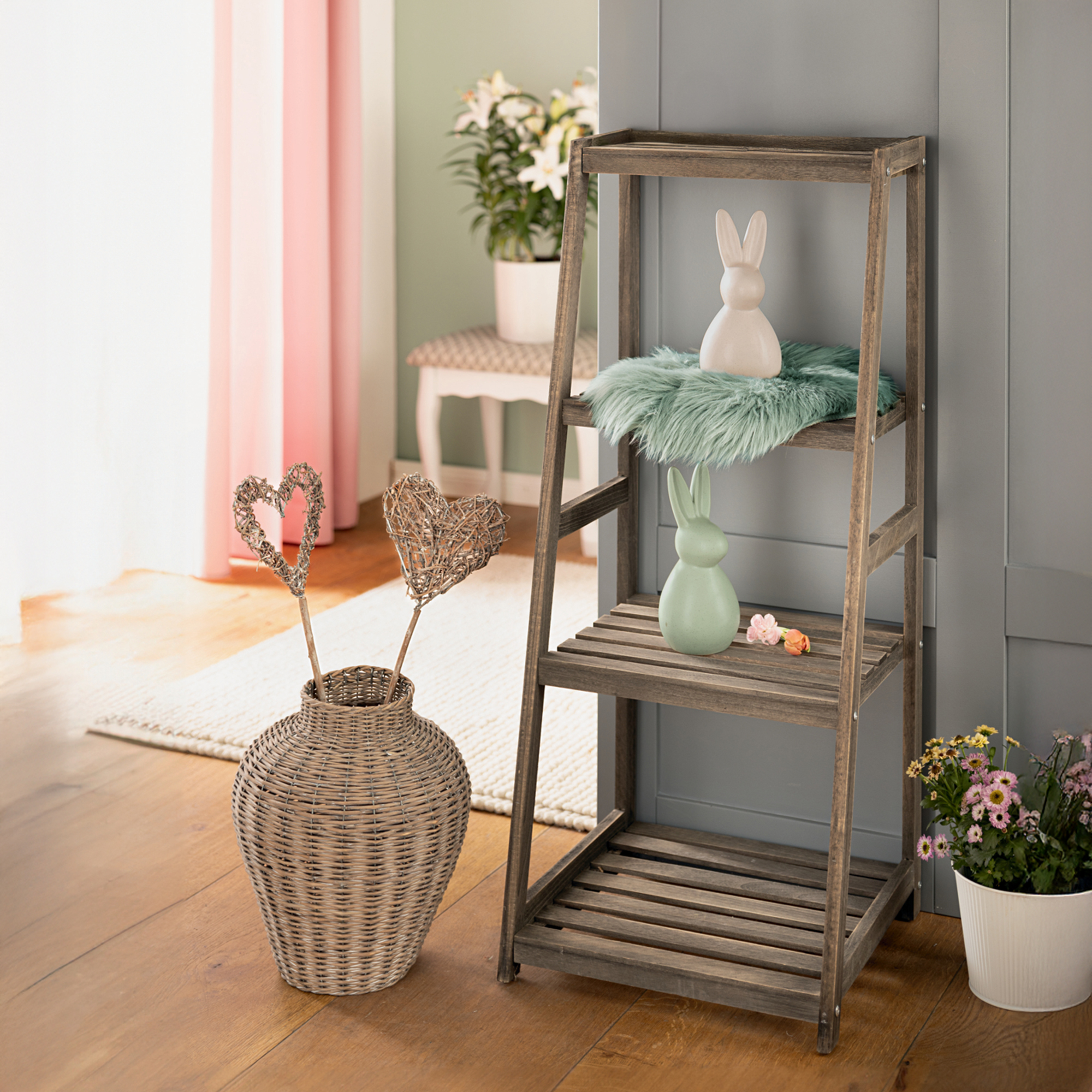 Hase "Modern", 2er Set  im Frank Flechtwaren Online Shop für Hasen &amp; Co kaufen