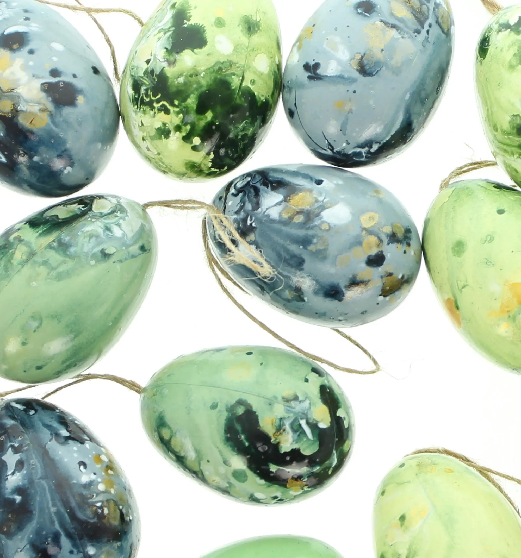Hänger "Ostereier", 18er Set  im Frank Flechtwaren Online Shop für Ostern kaufen
