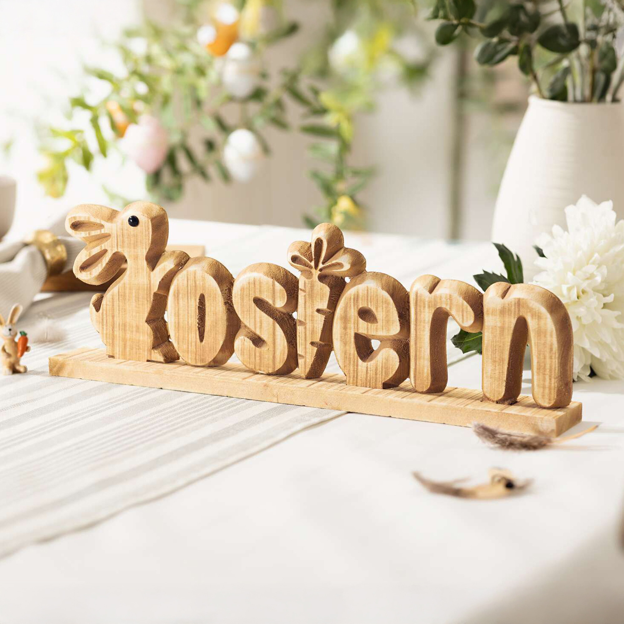Schriftzug "Ostern" im Frank Flechtwaren Online Shop für Ostern kaufen Schriftzug "Ostern" im Frank Flechtwaren Online Shop für Ostern kaufen