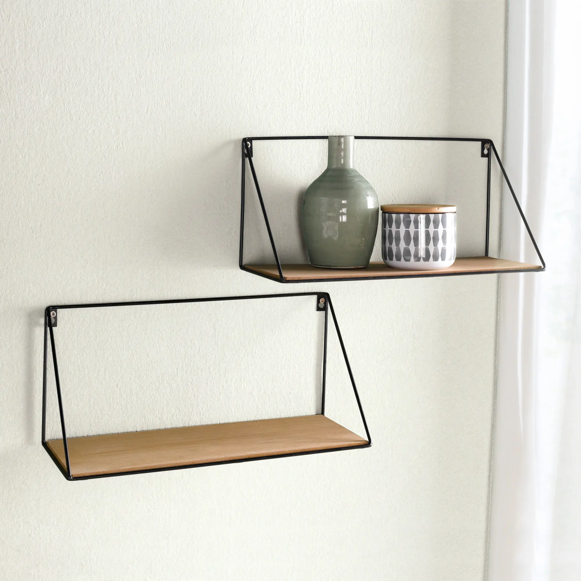 Wandregal "Puro", 2er Set im Frank Flechtwaren Online Shop für Wohnzimmer kaufen Wandregal "Puro", 2er Set im Frank Flechtwaren Online Shop für Wohnzimmer kaufen