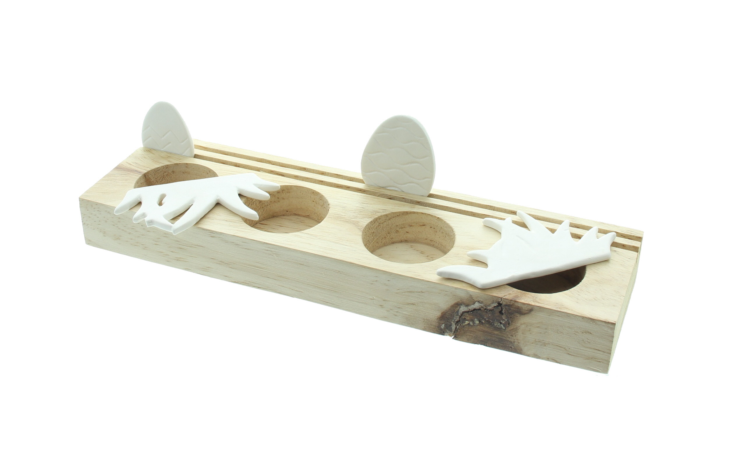 Teelichthalter "Osterwiese"  im Frank Flechtwaren Online Shop für Osterlichter kaufen