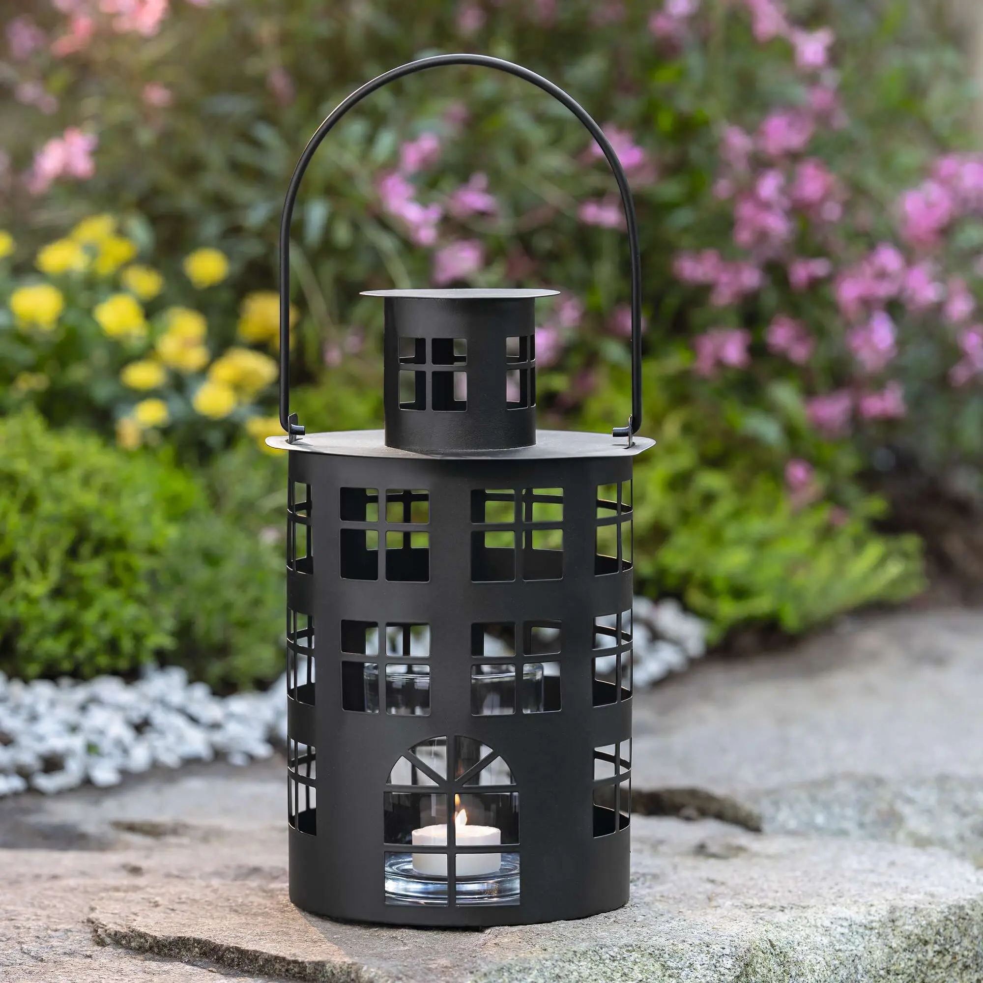 Laterne "Turm"  im Frank Flechtwaren Online Shop kaufen