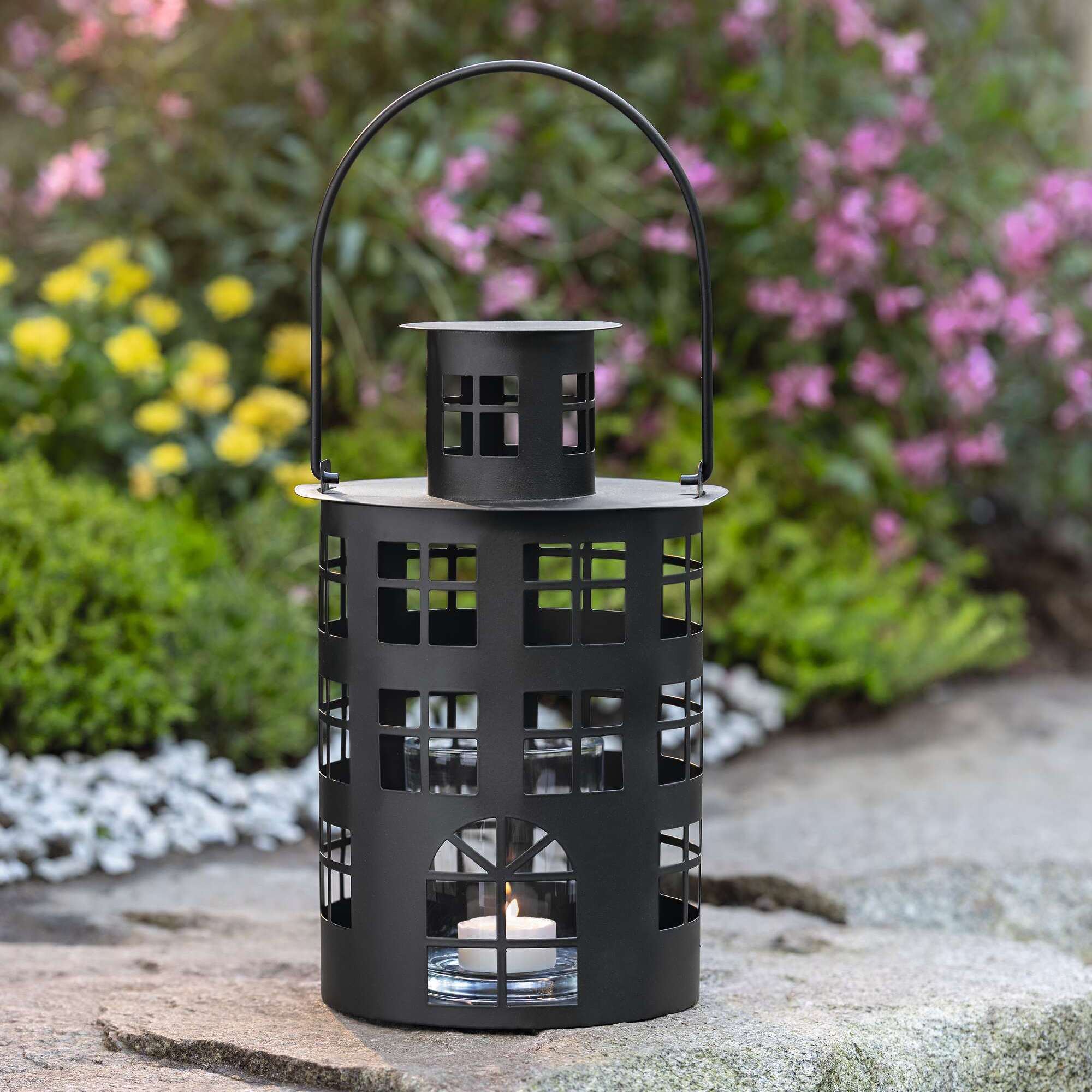 Laterne "Turm"  im Frank Flechtwaren Online Shop kaufen