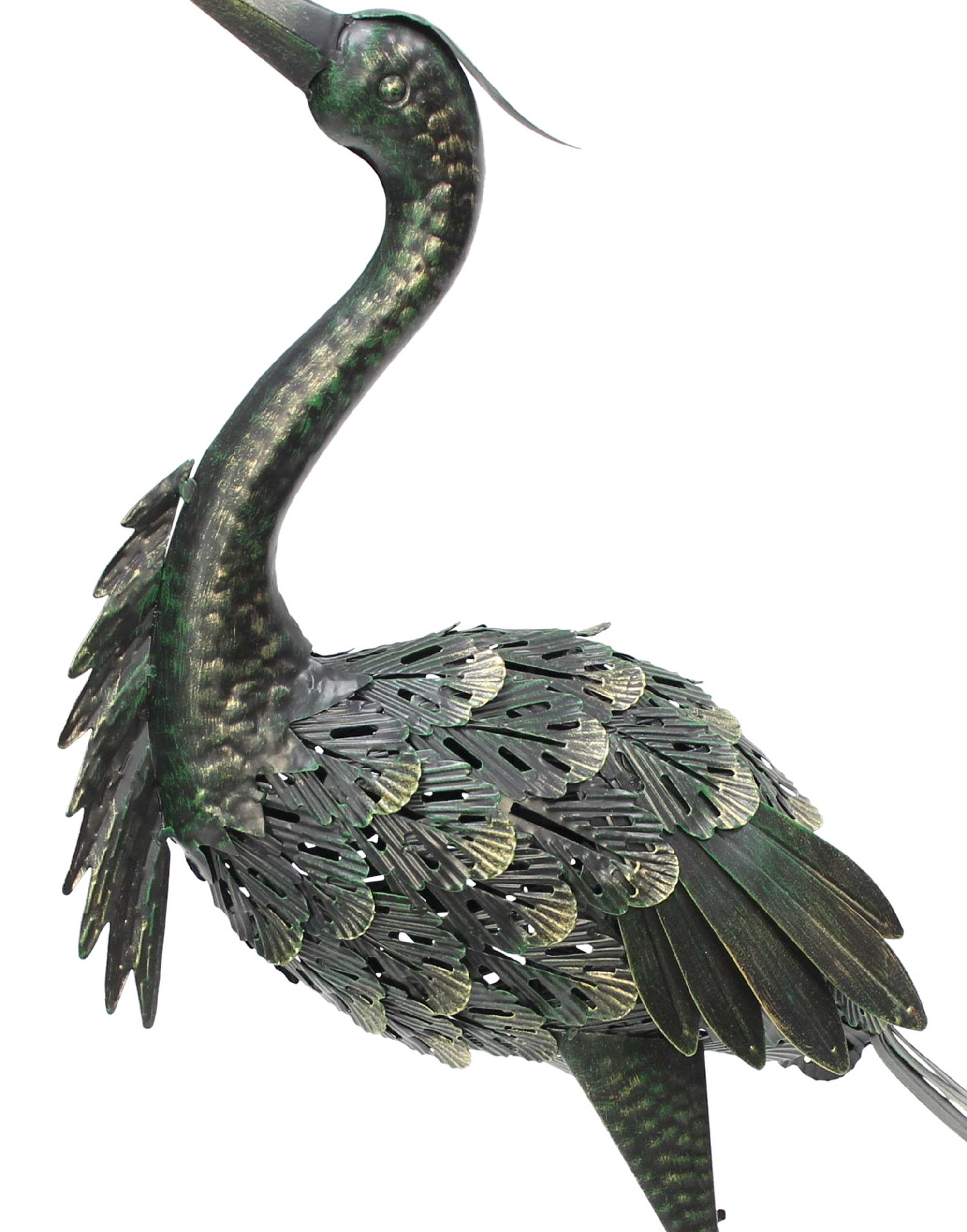 Metallvogel "Reiher" im Frank Flechtwaren Online Shop für Gartenfiguren kaufen Metallvogel "Reiher" im Frank Flechtwaren Online Shop für Gartenfiguren kaufen