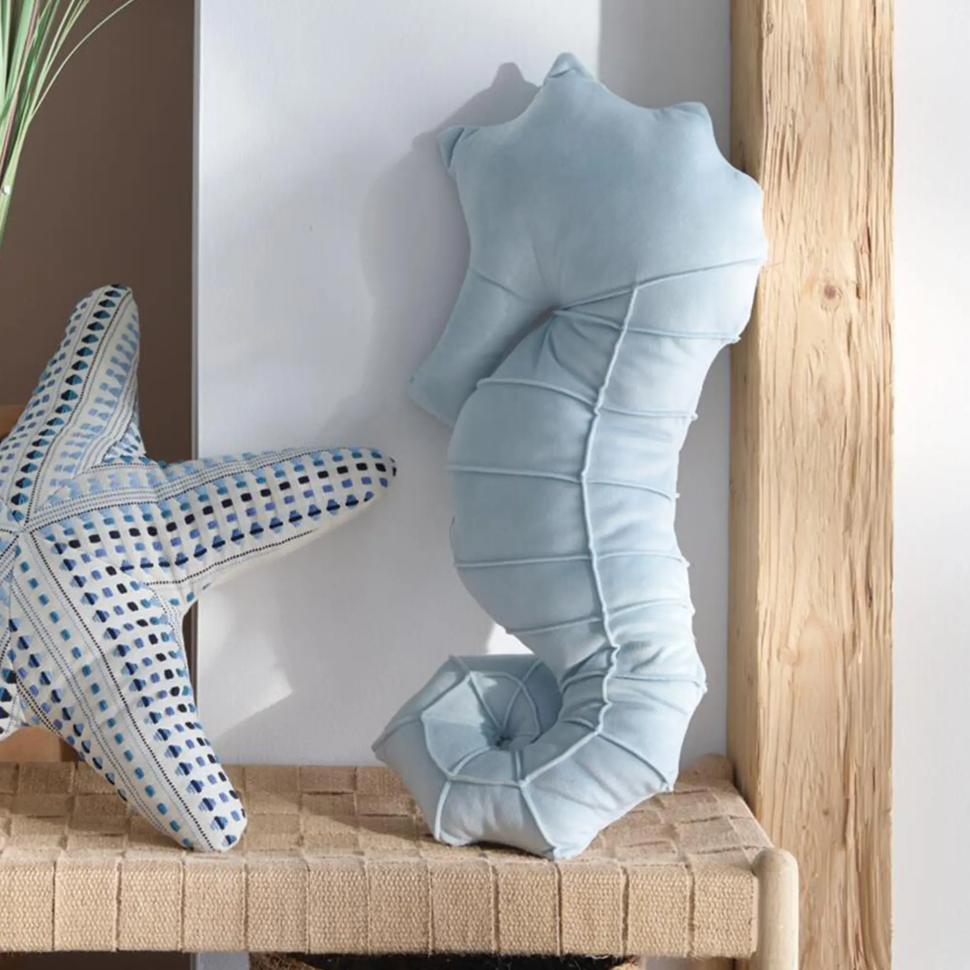 Dekokissen "Seepferdchen"  im Frank Flechtwaren Online Shop kaufen