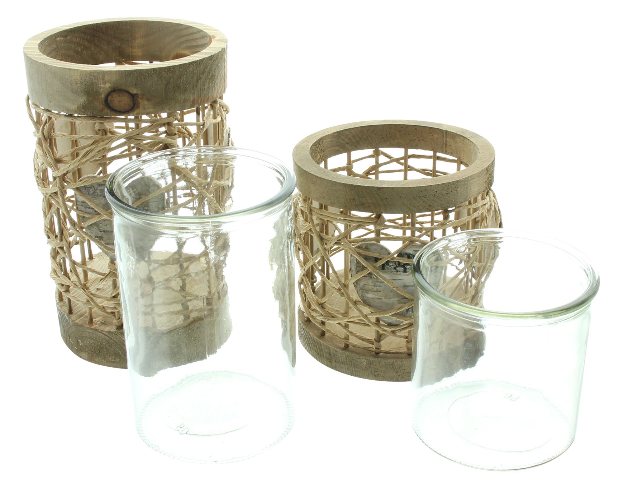 Windlicht "Verflochtenes Herz", 2er Set im Frank Flechtwaren Online Shop für Ostern kaufen Windlicht "Verflochtenes Herz", 2er Set im Frank Flechtwaren Online Shop für Ostern kaufen