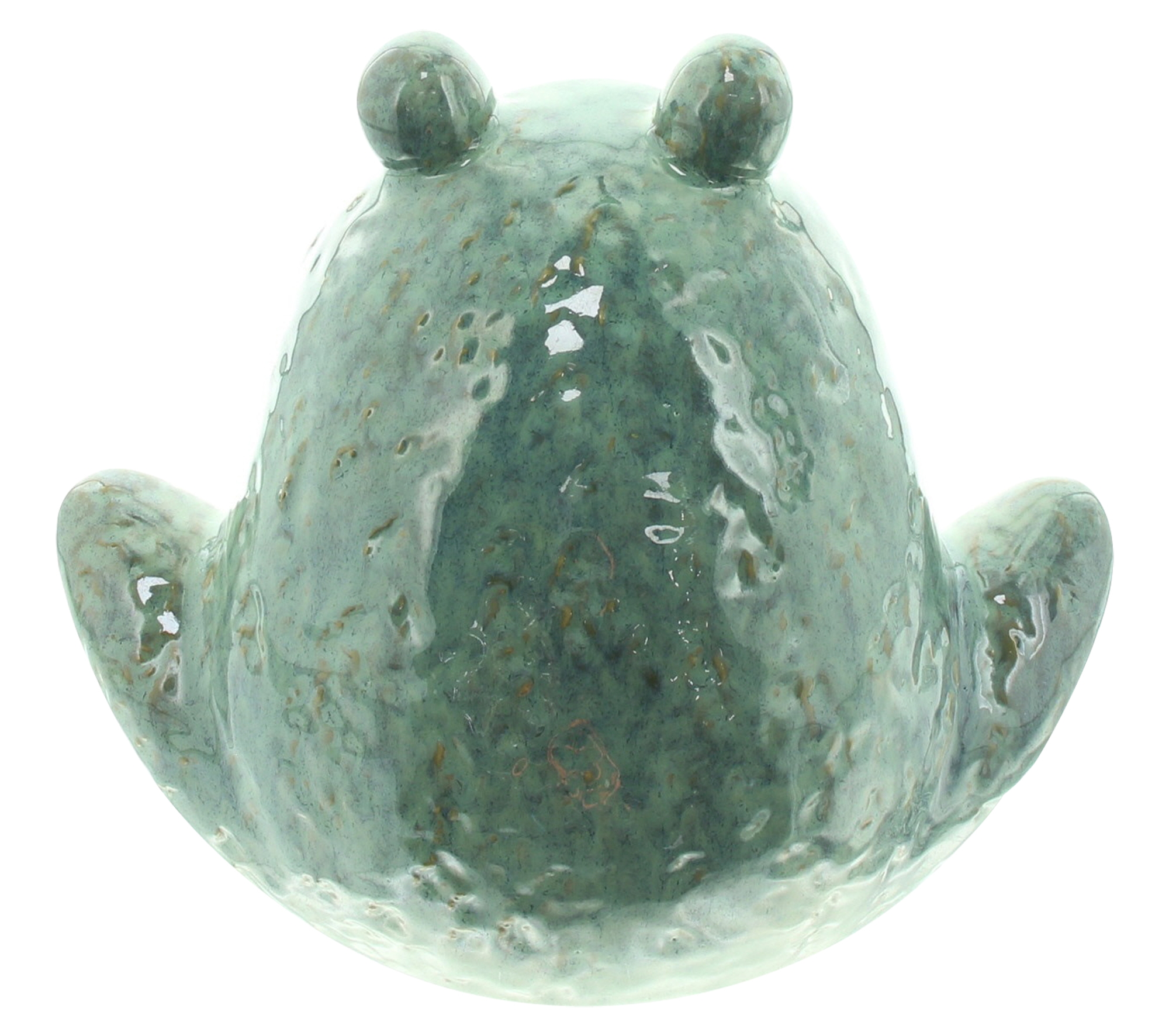 Figur "Frosch"  im Frank Flechtwaren Online Shop für Gartenfiguren kaufen