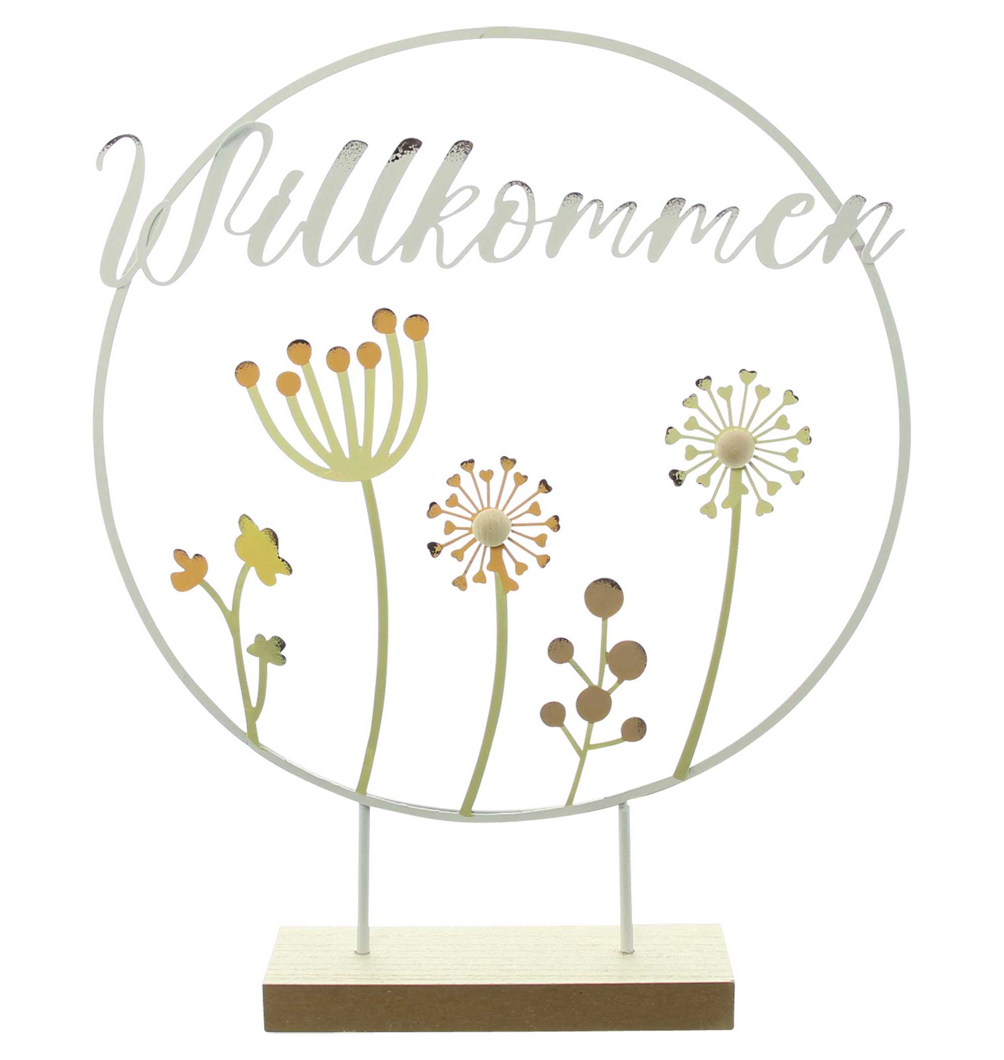 Dekoring "Willkommen" im Frank Flechtwaren Online Shop für Ostern kaufen Dekoring "Willkommen" im Frank Flechtwaren Online Shop für Ostern kaufen