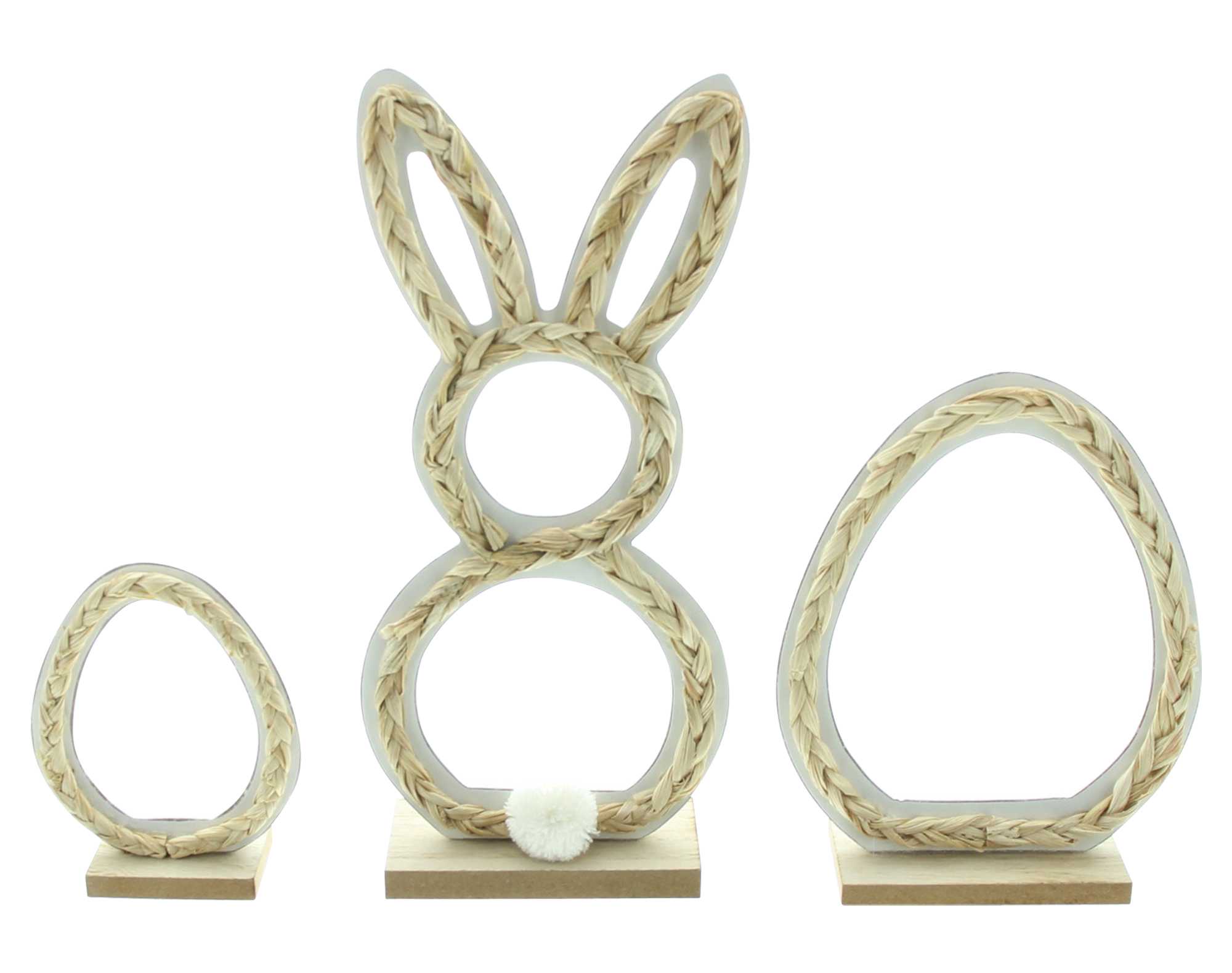 Osterdeko "Natur", 3er Set  im Frank Flechtwaren Online Shop für Ostern kaufen