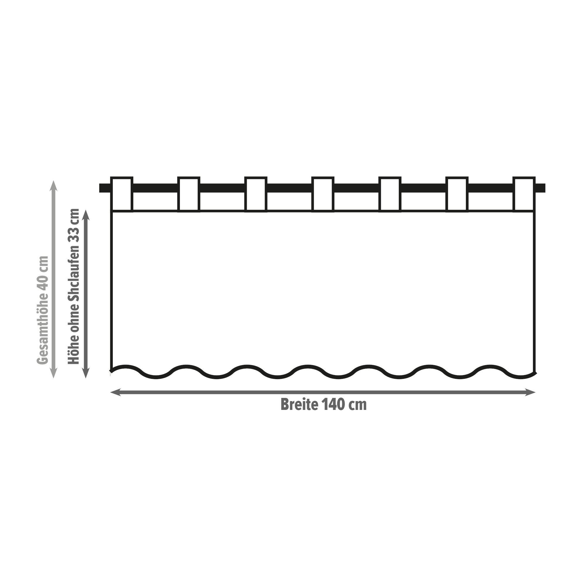 Fenstervorhang "Häkelzierde"  im Frank Flechtwaren Online Shop für Fenstervorhänge kaufen