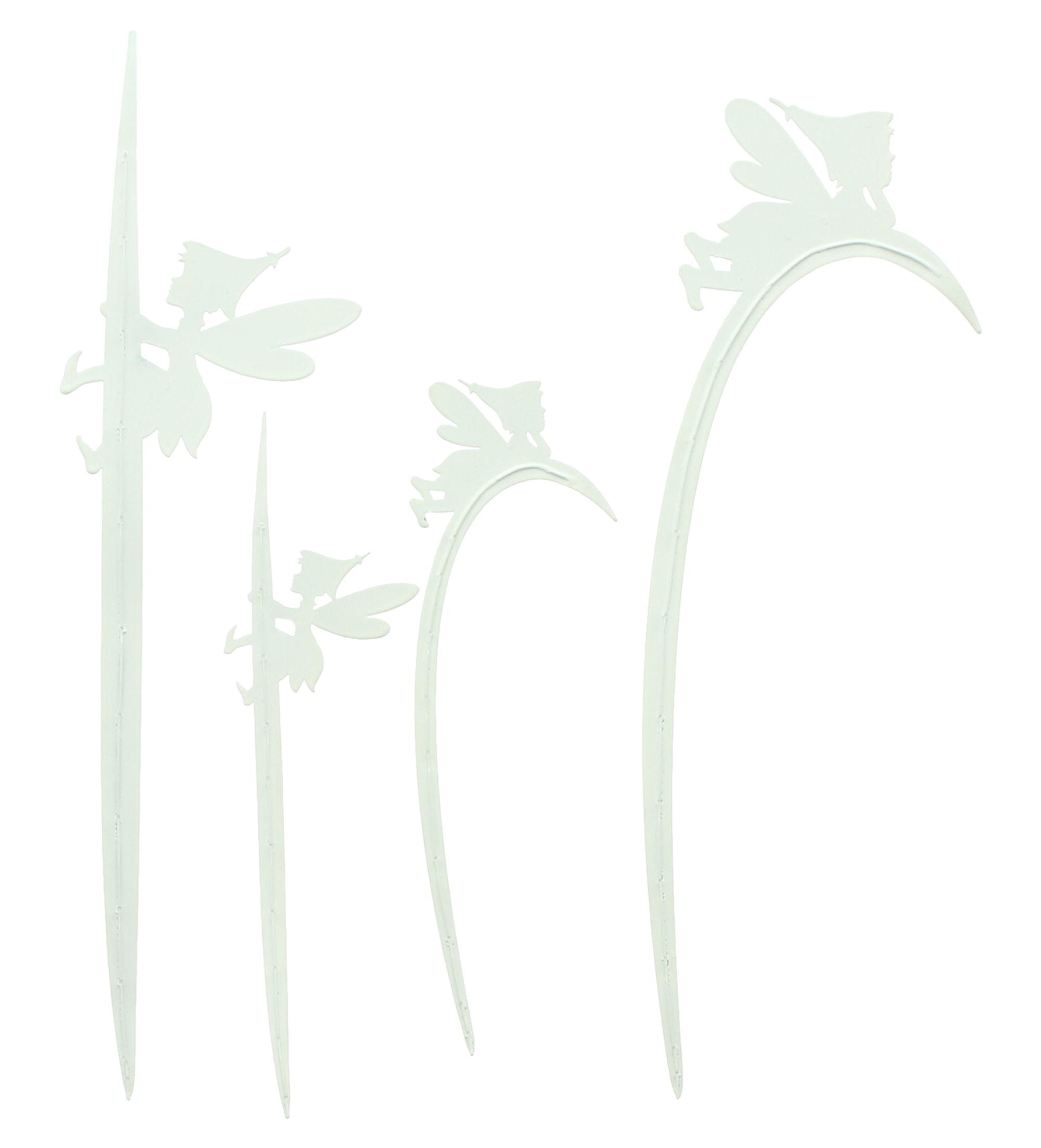 Blumenstecker "Fee mit Grashalm", 4er Set  im Frank Flechtwaren Online Shop für Gerade eingetroffen kaufen