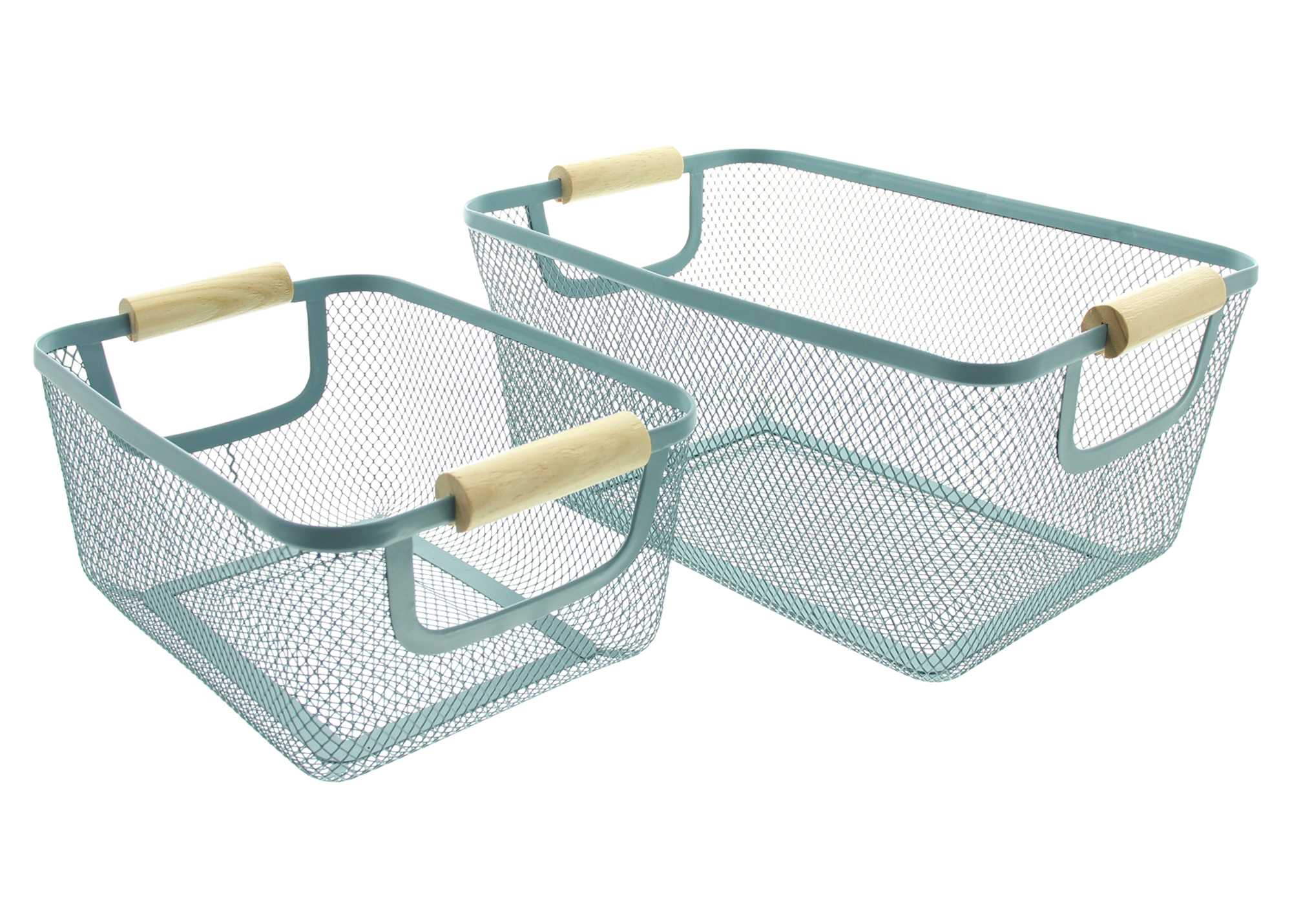 Füllkorb "Smoke Blue", 2er Set im Frank Flechtwaren Online Shop für Küche kaufen Füllkorb "Smoke Blue", 2er Set im Frank Flechtwaren Online Shop für Küche kaufen