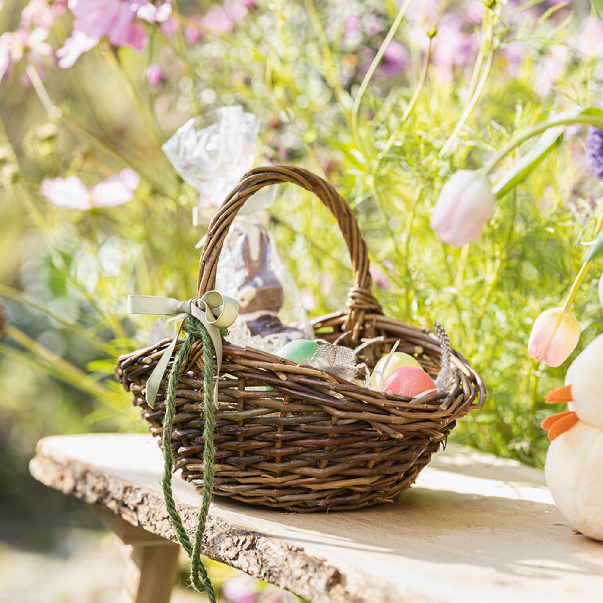Bügelkorb "Natur", klein im Frank Flechtwaren Online Shop für Ostern kaufen Bügelkorb "Natur", klein im Frank Flechtwaren Online Shop für Ostern kaufen