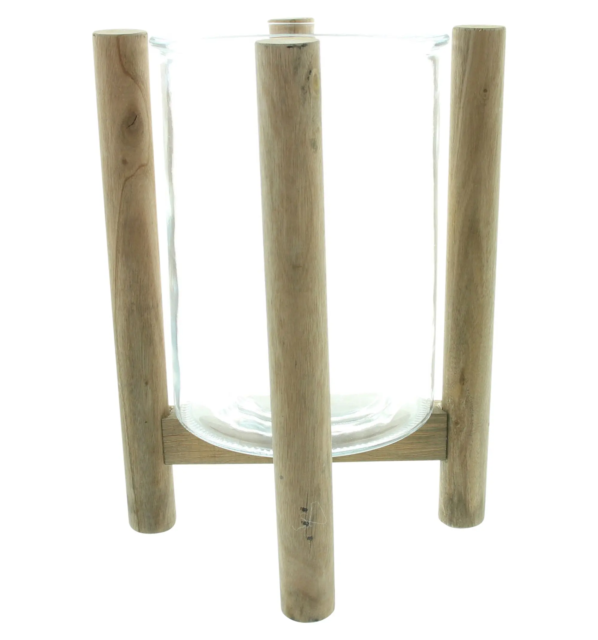 Windlicht "Holzrahmen"  im Frank Flechtwaren Online Shop für Windlichter kaufen