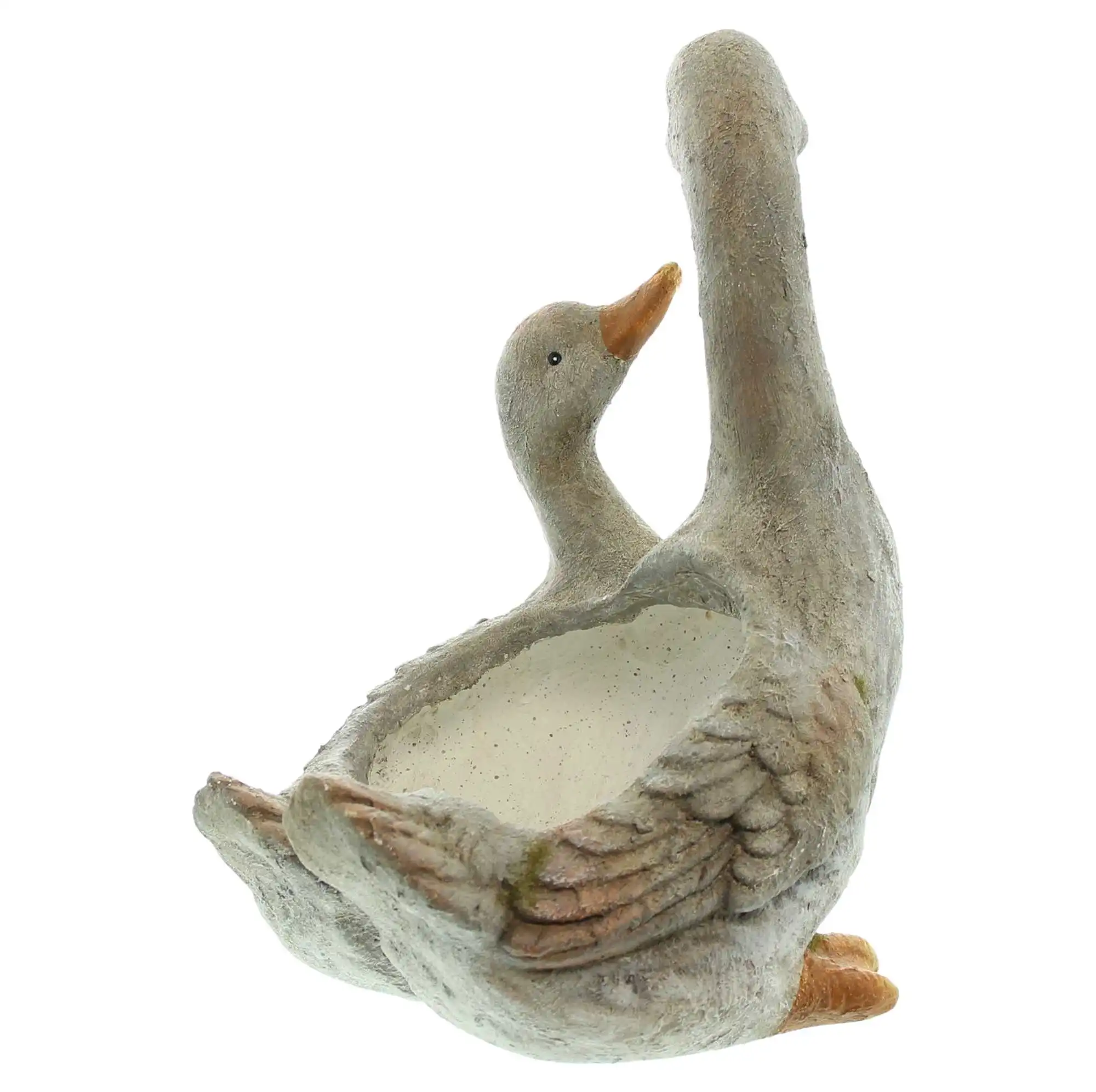 Pflanzer "Gänsepaar" im Frank Flechtwaren Online Shop für Gartenfiguren kaufen Pflanzer "Gänsepaar" im Frank Flechtwaren Online Shop für Gartenfiguren kaufen