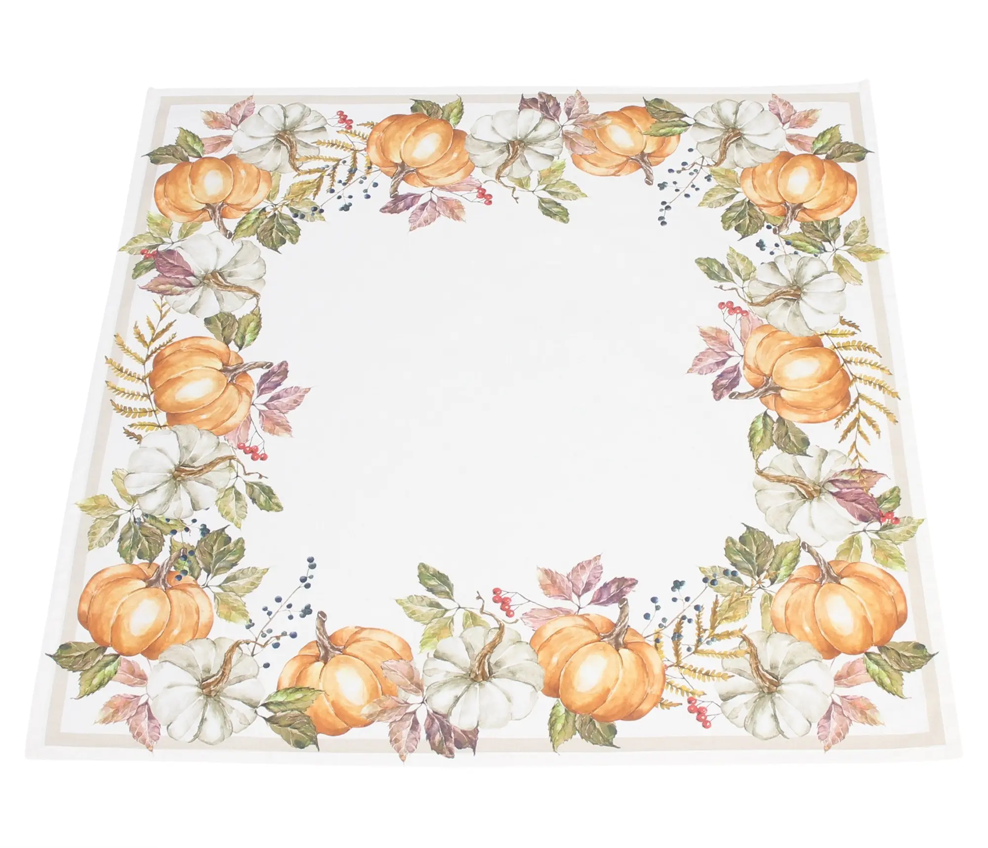 Tischdecke "Kürbiszeit"  im Frank Flechtwaren Online Shop für Titelserie Herbst/Winter kaufen