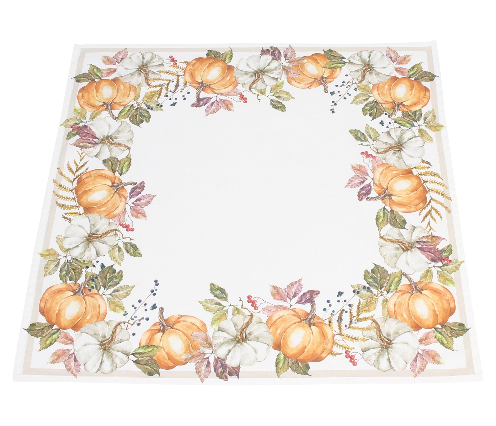 Tischdecke "Kürbiszeit"  im Frank Flechtwaren Online Shop für Titelserie Herbst/Winter kaufen