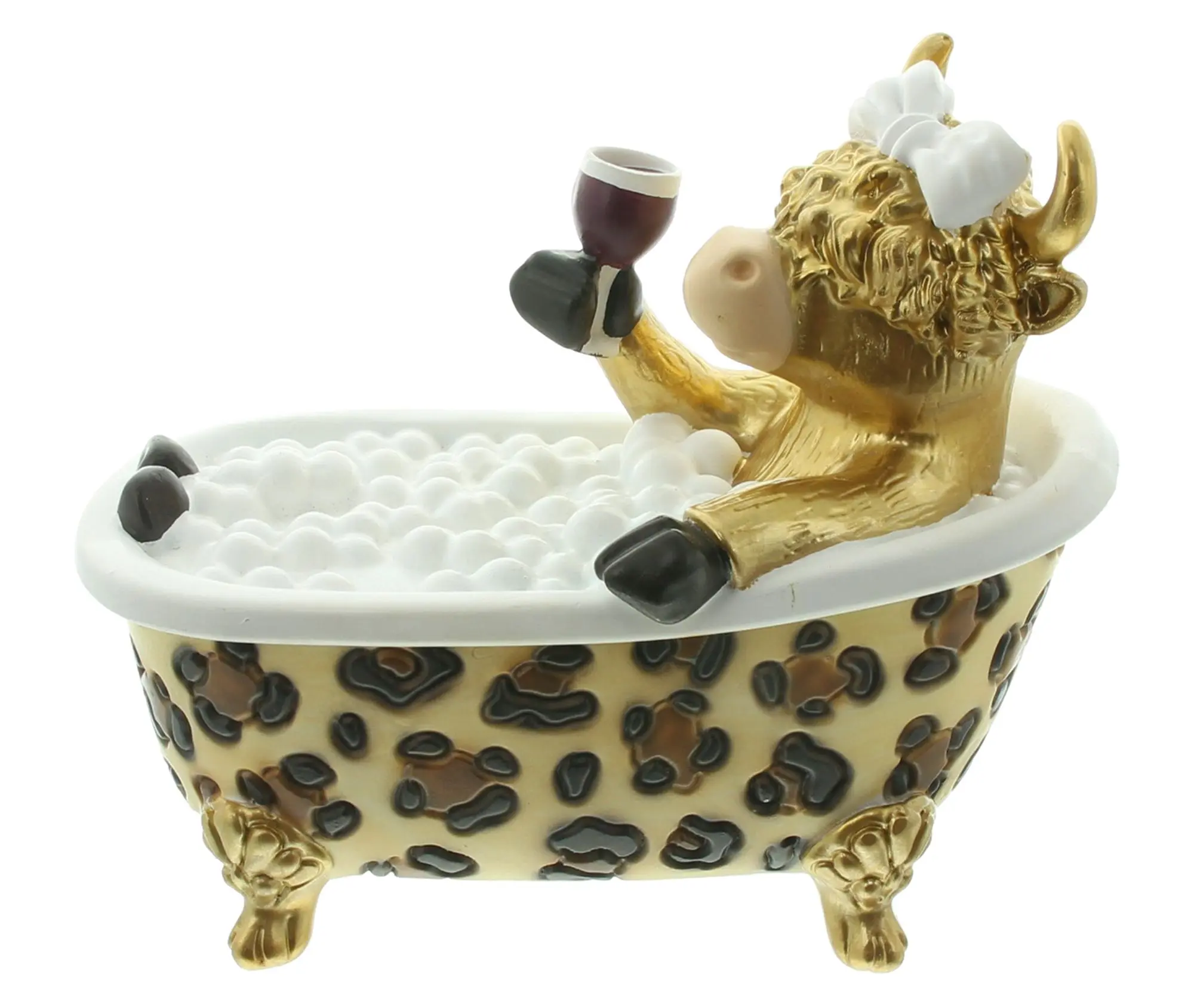 Deko-Figur "Relaxed Bath"  im Frank Flechtwaren Online Shop für Dekofiguren kaufen