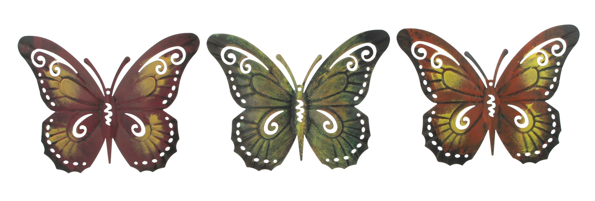 Metalldeko "Schmetterling", 3er Set im Frank Flechtwaren Online Shop für Herbst kaufen Metalldeko "Schmetterling", 3er Set im Frank Flechtwaren Online Shop für Herbst kaufen