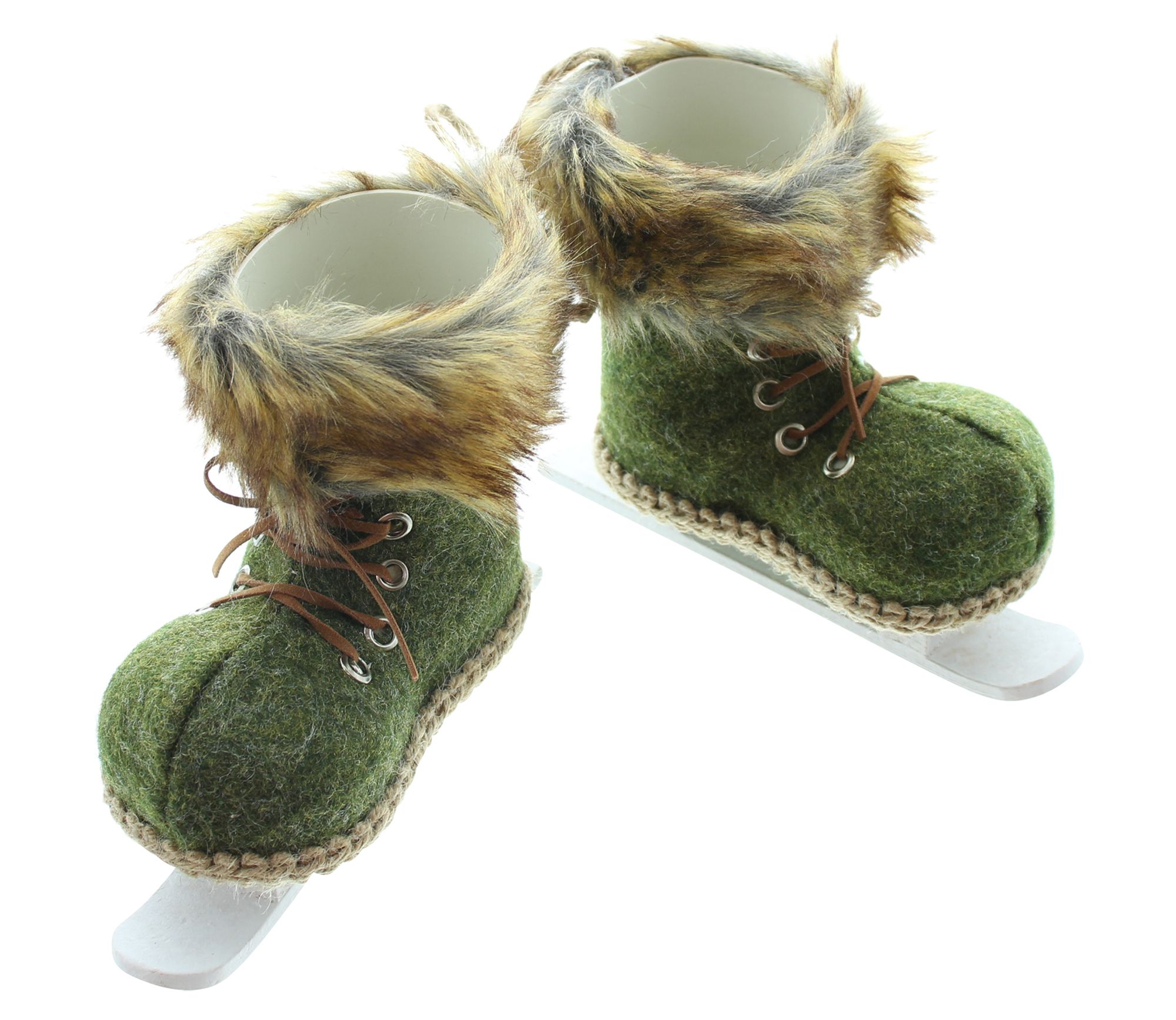 Hänger "Schlittschuhe", 2er Set  im Frank Flechtwaren Online Shop für Weihnachten kaufen