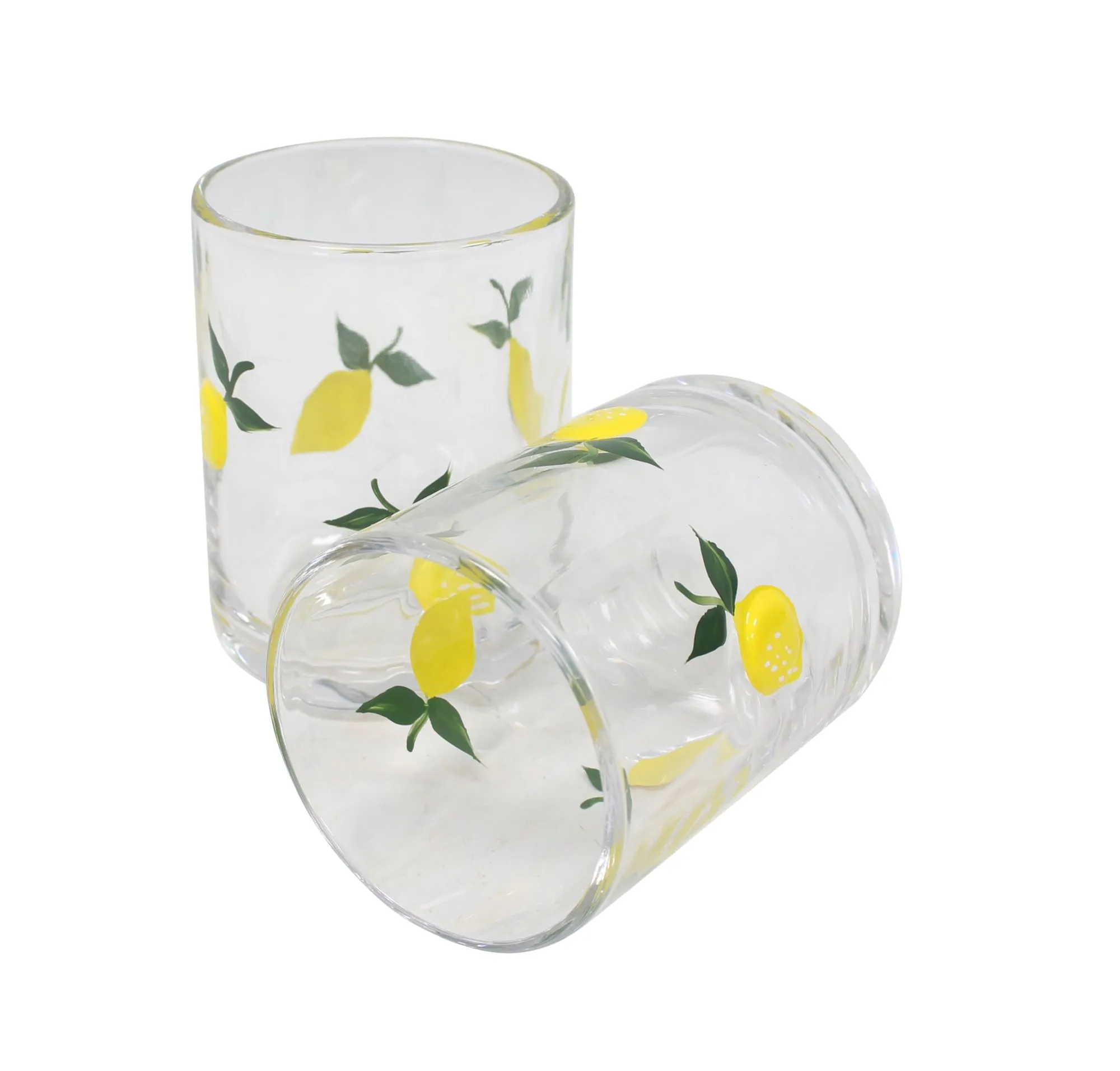 Glas "Zitrone", 2er Set  im Frank Flechtwaren Online Shop für Lemon Sorbet kaufen
