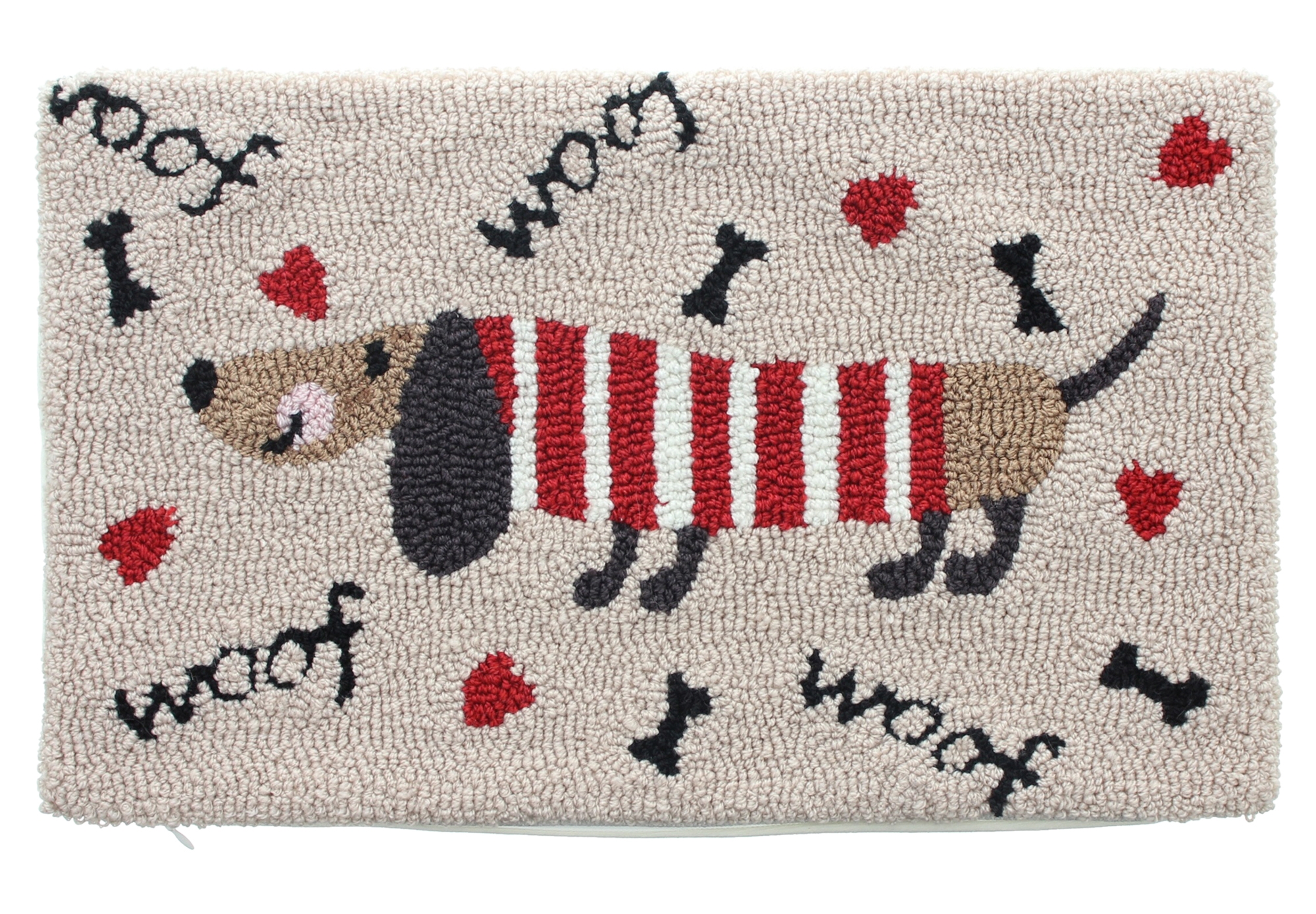 Kissenhülle "Dackelliebe"  im Frank Flechtwaren Online Shop für Kissenhüllen kaufen