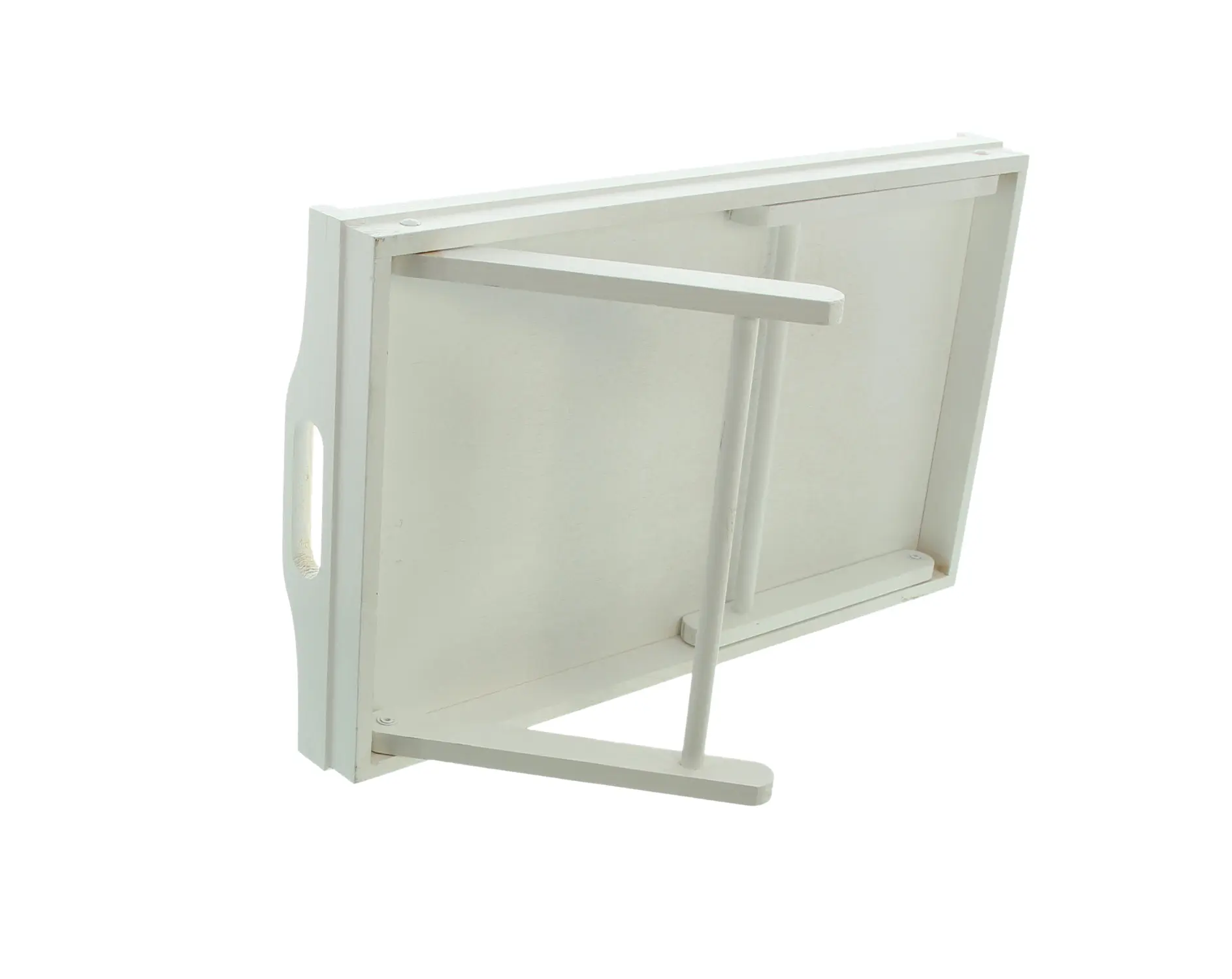 Tablett "Simply White" mit Füßen  im Frank Flechtwaren Online Shop für Küche kaufen