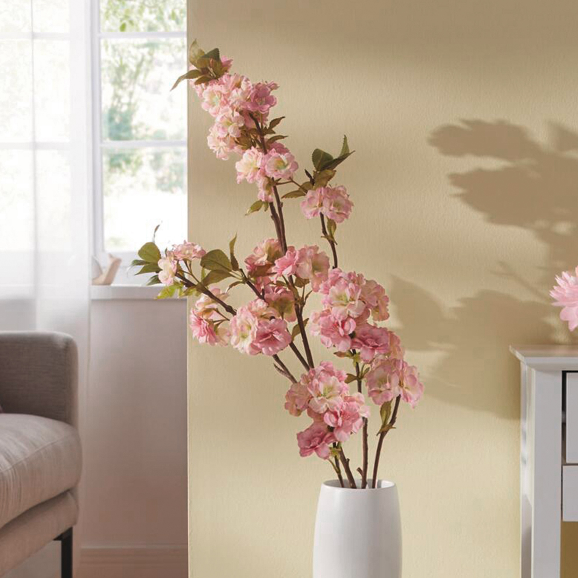 Kunstblume "Kirschblütenzweig", groß  im Frank Flechtwaren Online Shop kaufen