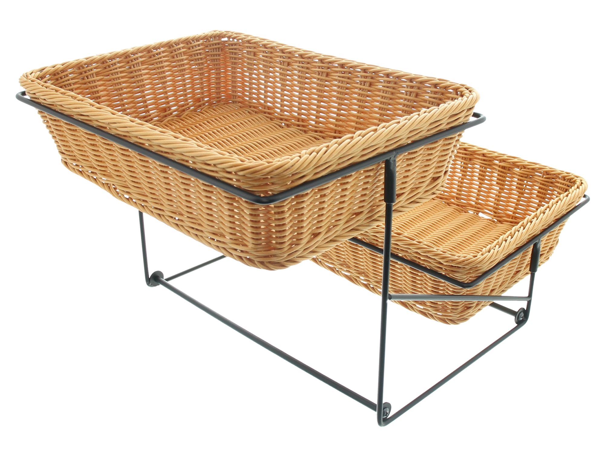 Stufen-Etagere "Poly"  im Frank Flechtwaren Online Shop für Ladendeko kaufen