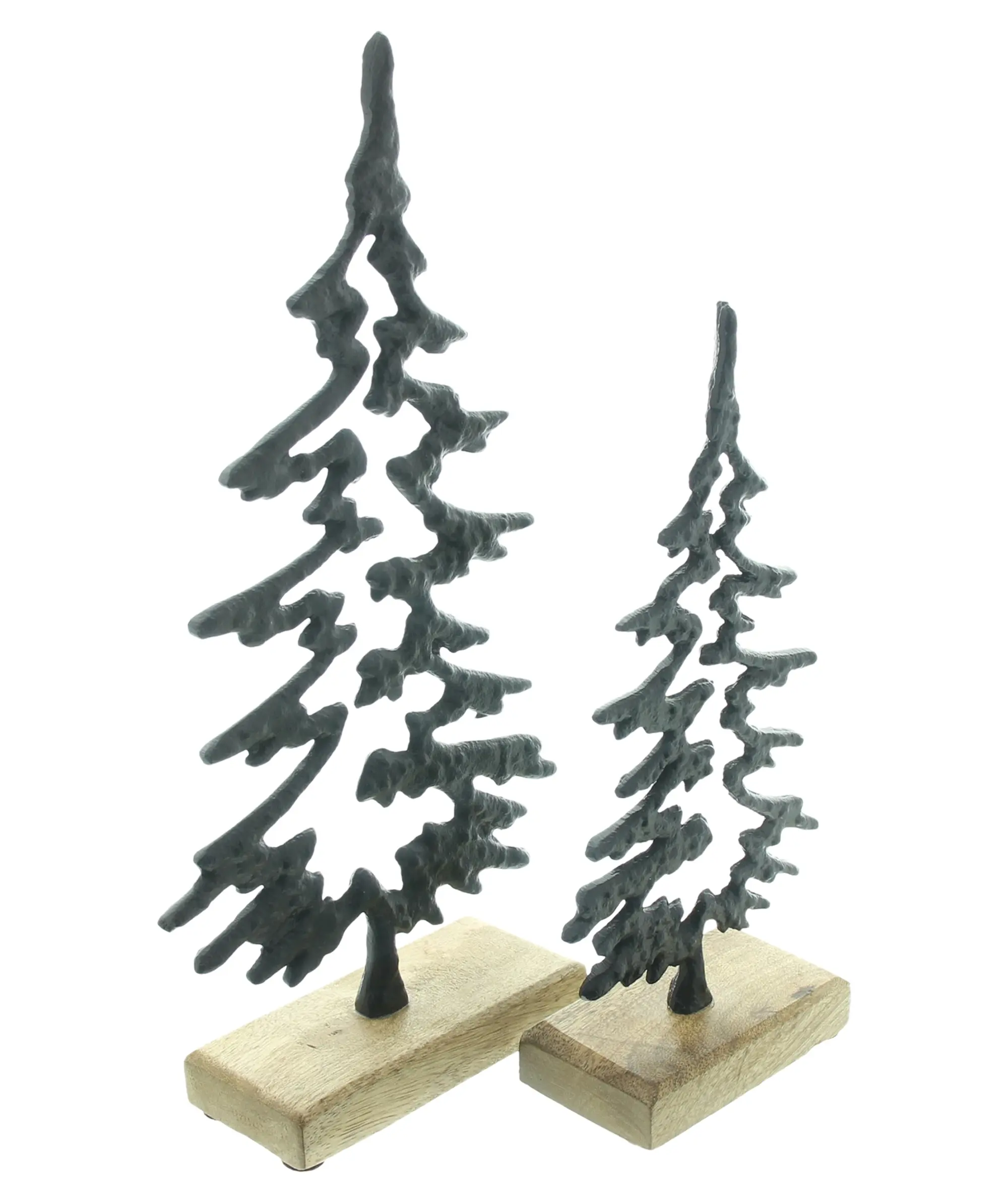 Tanne "Black", 2er Set  im Frank Flechtwaren Online Shop für Tannenbäume kaufen