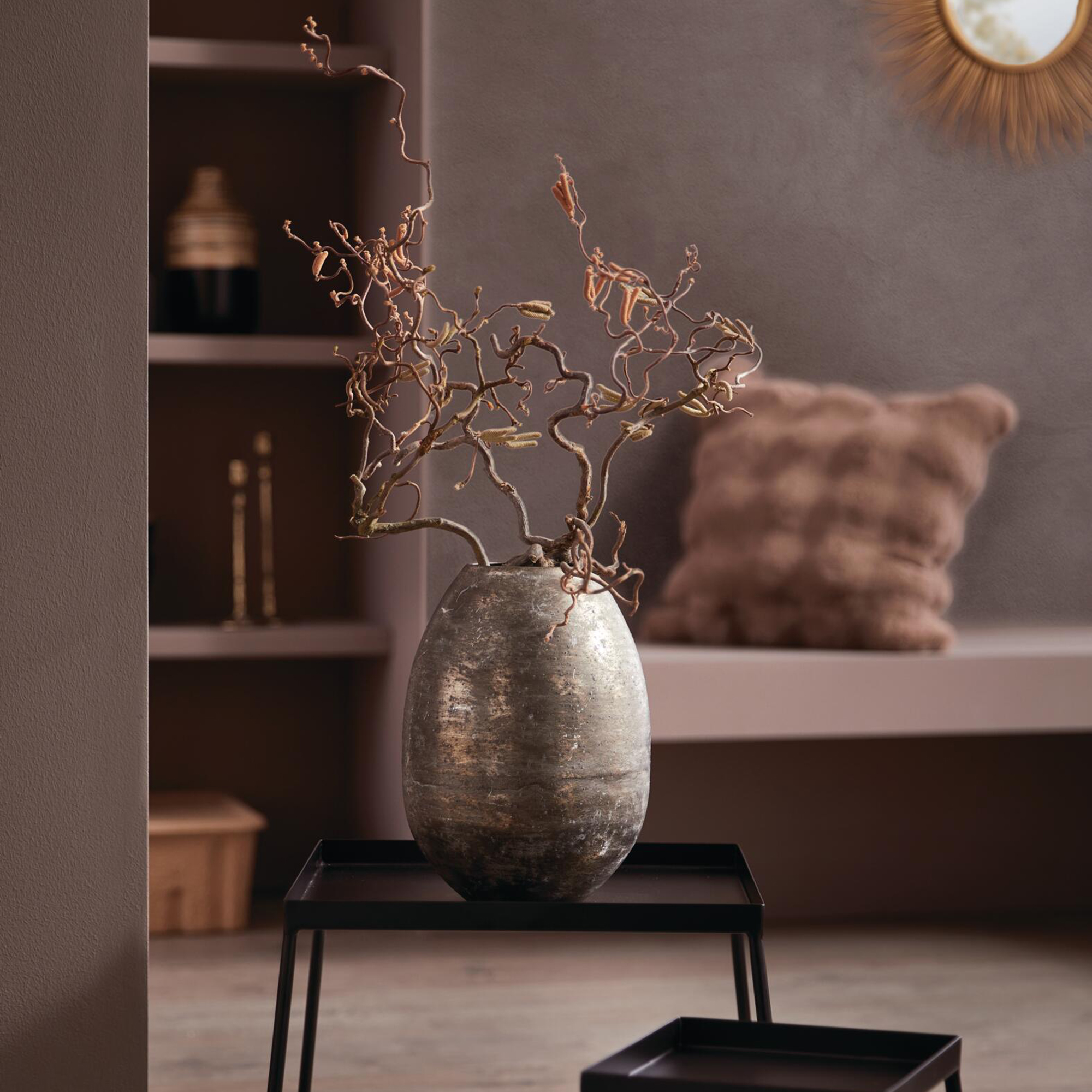 Dekovase "Metallic-Shimmer"  im Frank Flechtwaren Online Shop kaufen