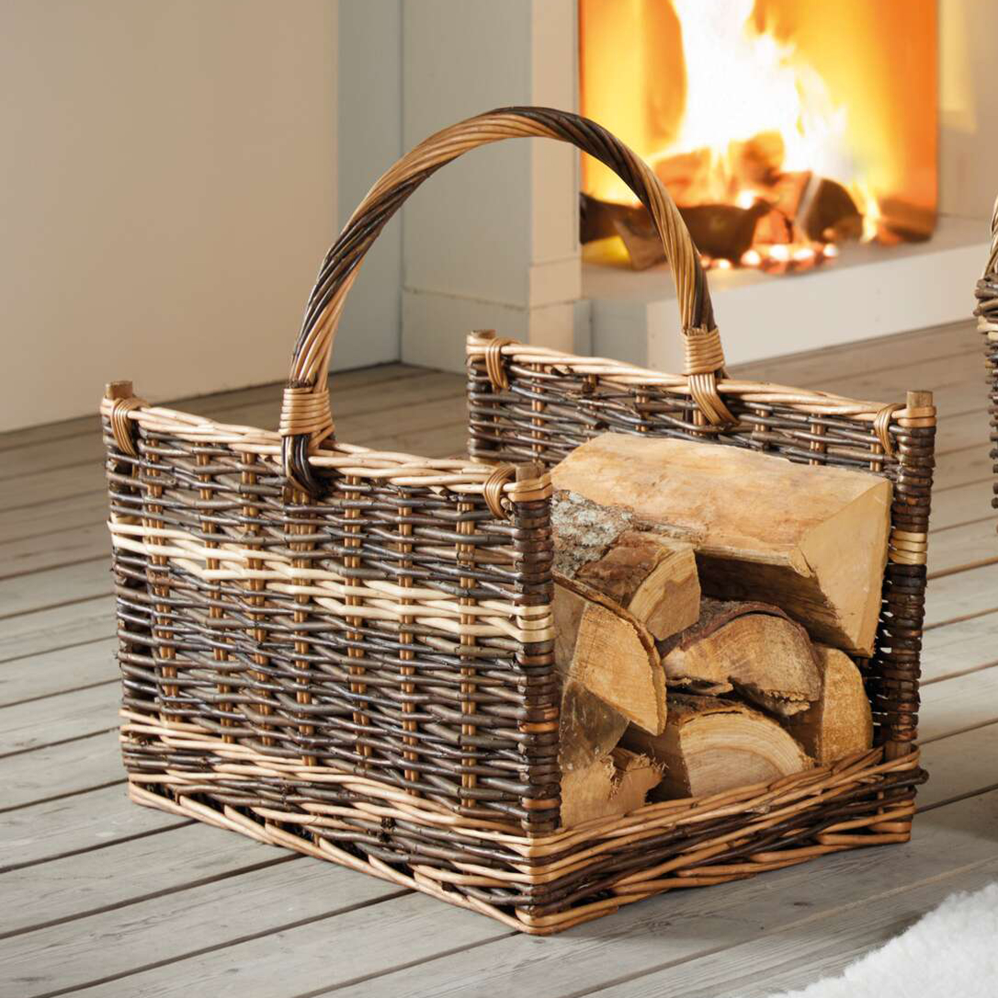 Kaminholzkorb "Universale"  im Frank Flechtwaren Online Shop kaufen