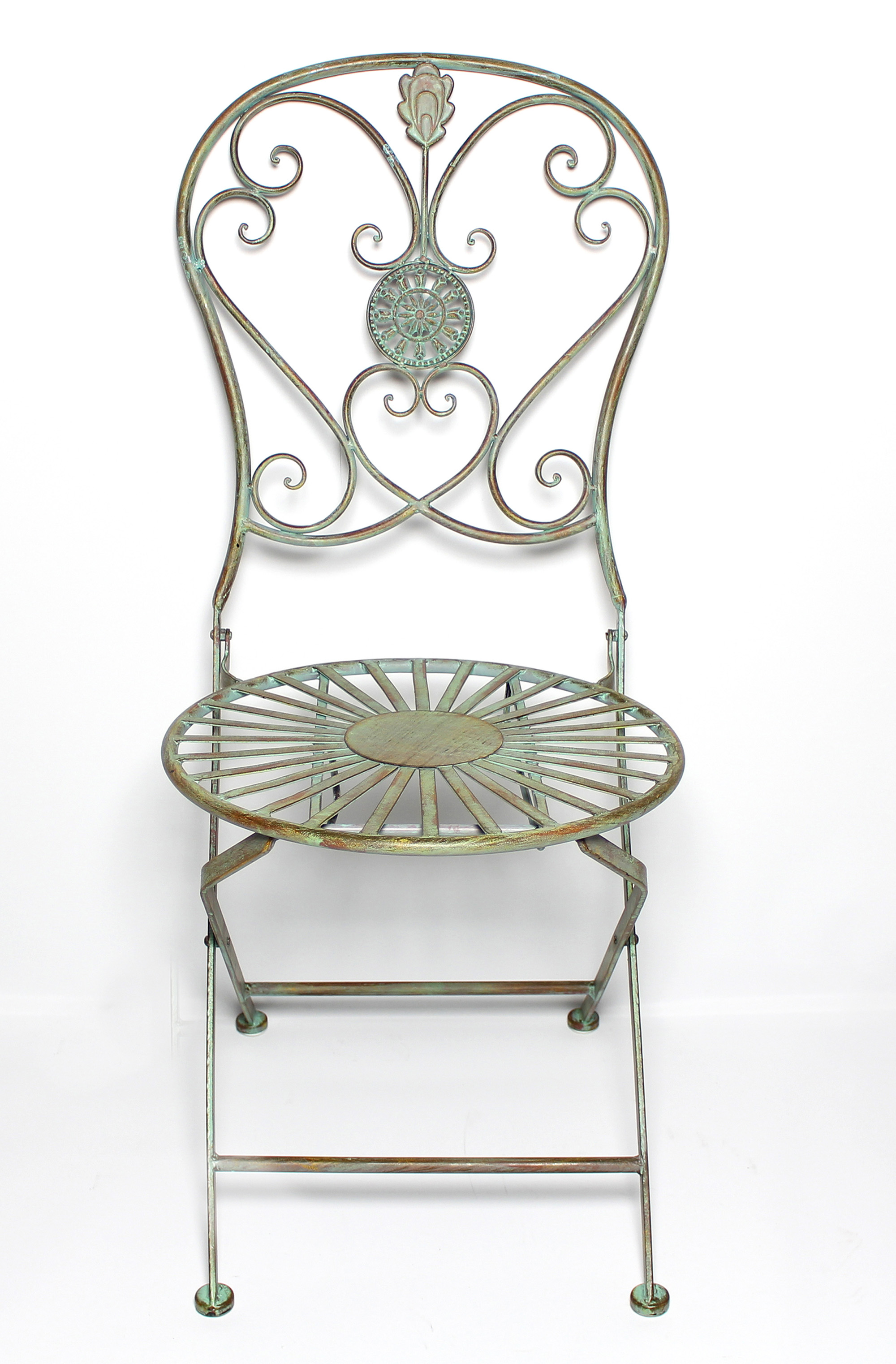 Acheter Chaise en métal "oeil de paon"  dans la boutique en ligne de Frank Flechtwaren pour Fauteuils &amp; chaises