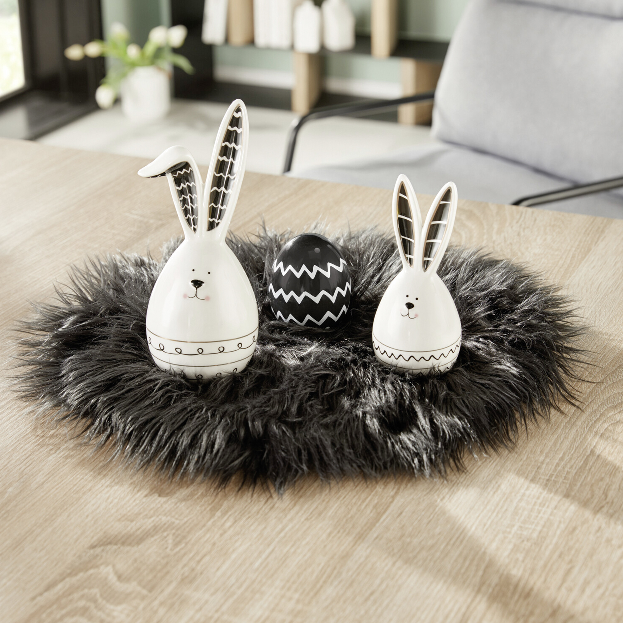 Dekofell "Raven" im Frank Flechtwaren Online Shop für Ostern kaufen Dekofell "Raven" im Frank Flechtwaren Online Shop für Ostern kaufen