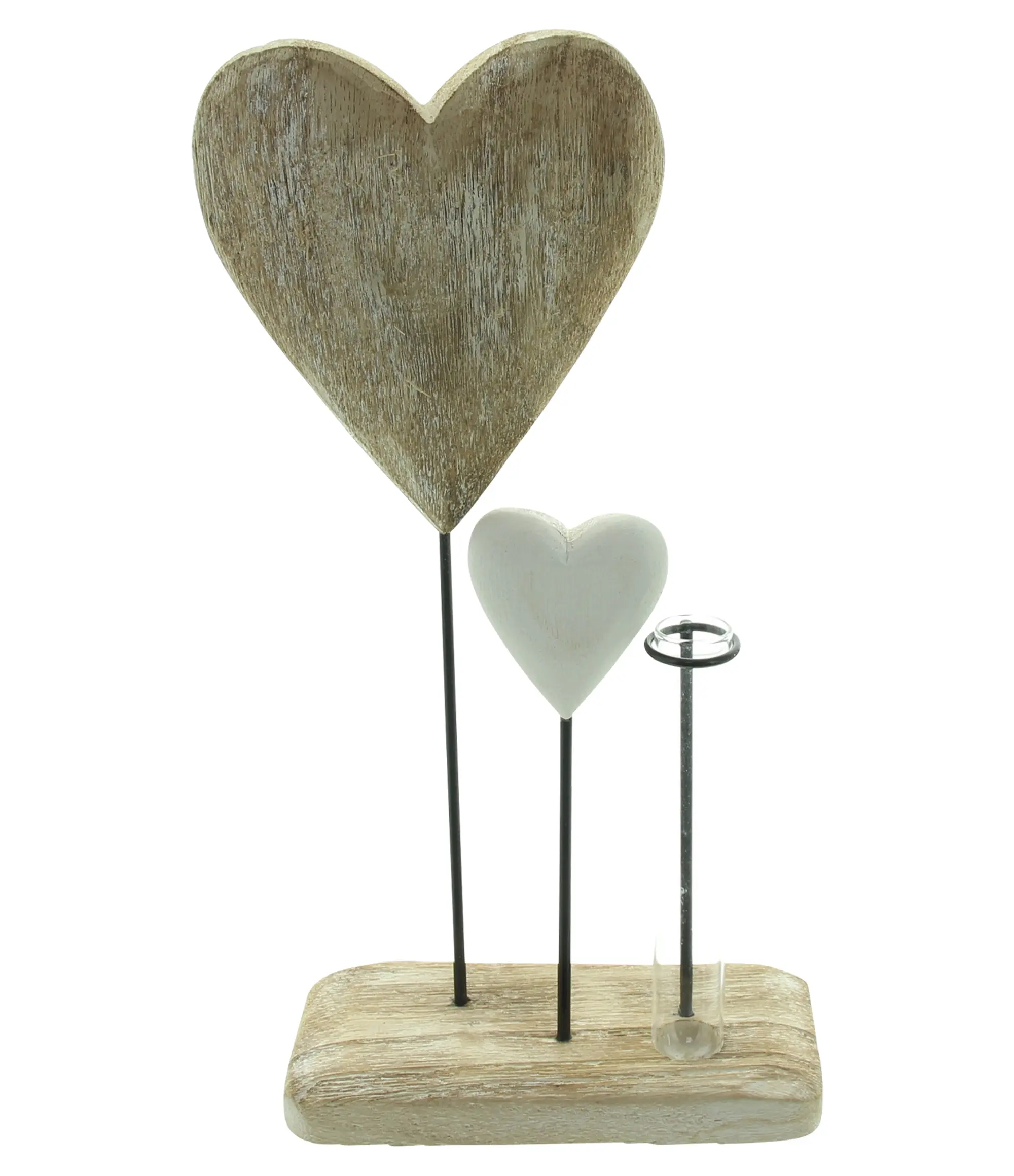 Board "Herzchen mit Vase"  im Frank Flechtwaren Online Shop für Gerade eingetroffen kaufen