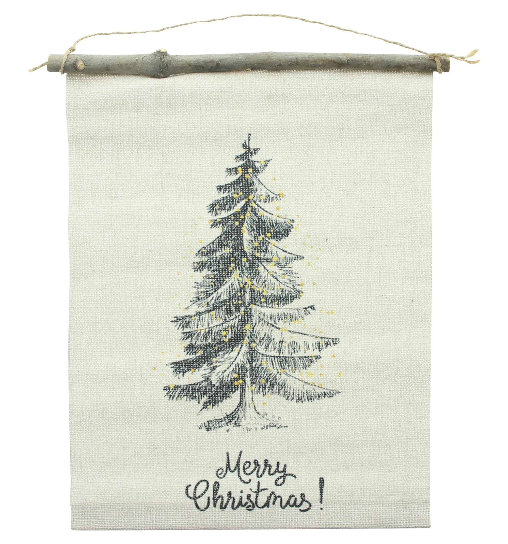 Wanddeko "Merry Christmas"  im Frank Flechtwaren Online Shop für Wanddeko kaufen