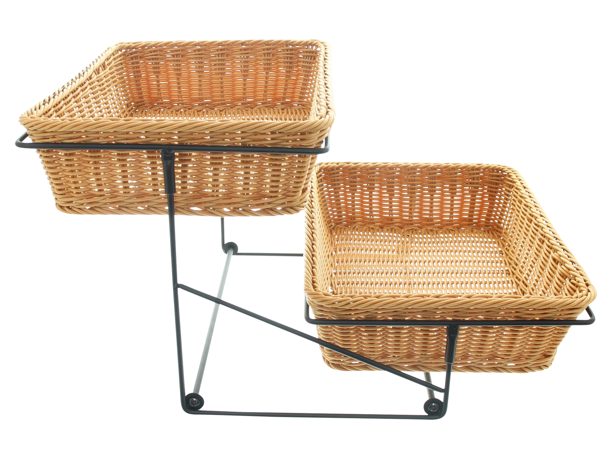 Stufen-Etagere "Poly"  im Frank Flechtwaren Online Shop für Ladendeko kaufen