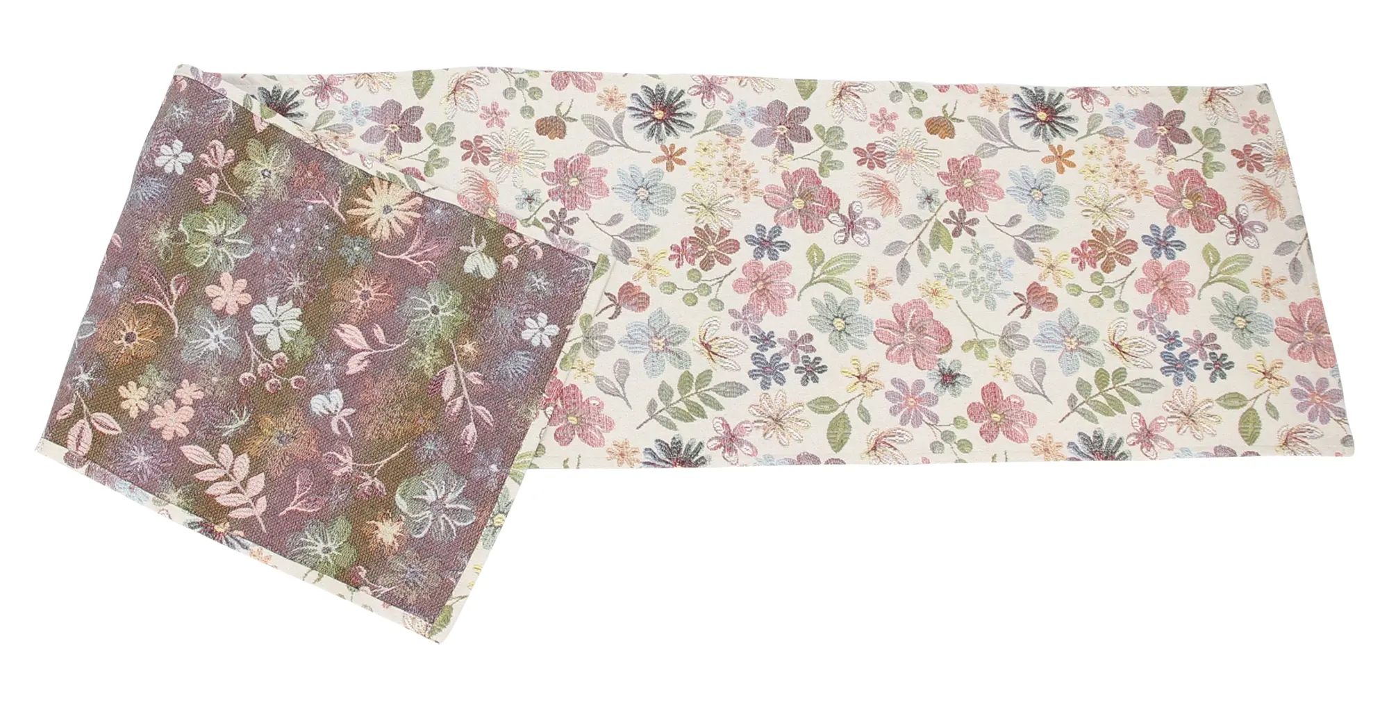 Tischläufer "Jacquard-Flowers" im Frank Flechtwaren Online Shop für Tischläufer kaufen Tischläufer "Jacquard-Flowers" im Frank Flechtwaren Online Shop für Tischläufer kaufen