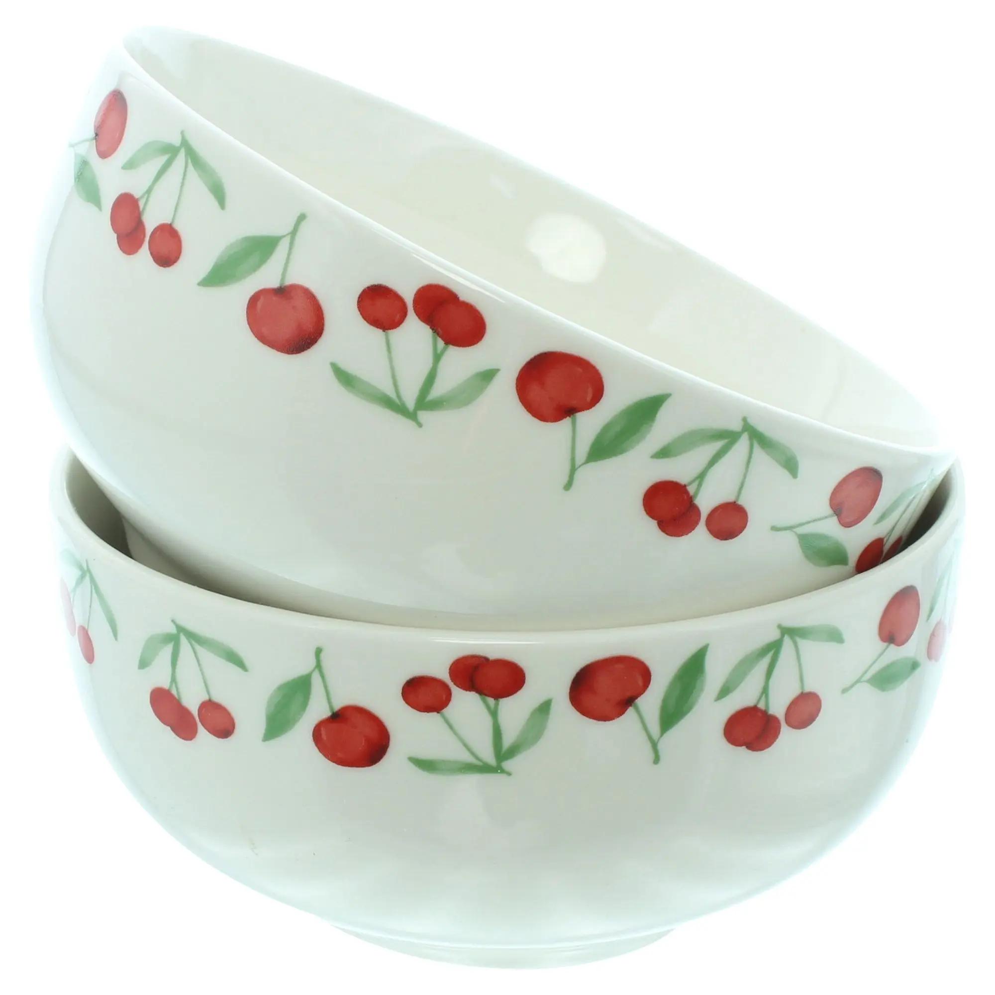Schüssel "Kirschgenuss", 2er Set  im Frank Flechtwaren Online Shop für Freche Früchtchen kaufen